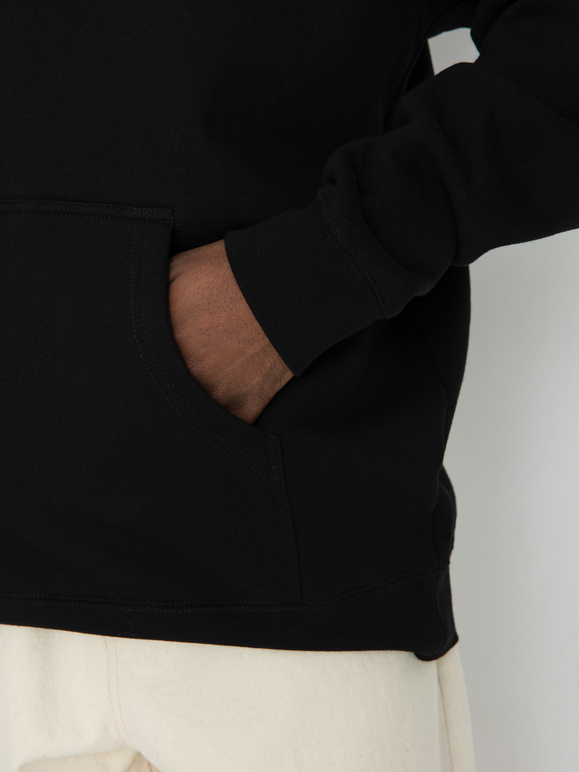 Mikina s kapucňou RipNDip Ryu HD (black)