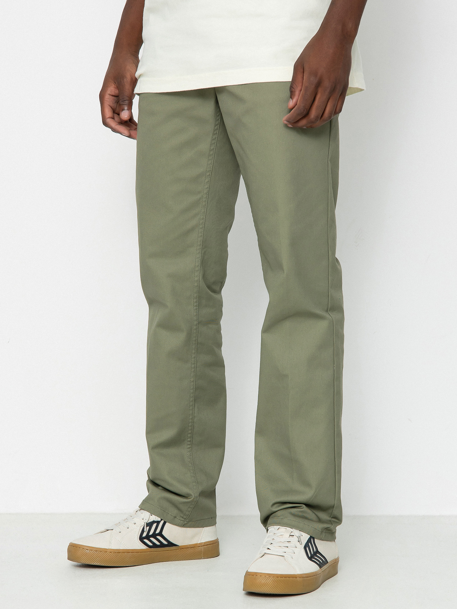 Nohavice Brixton Choice Chino Regular (olive surplus)