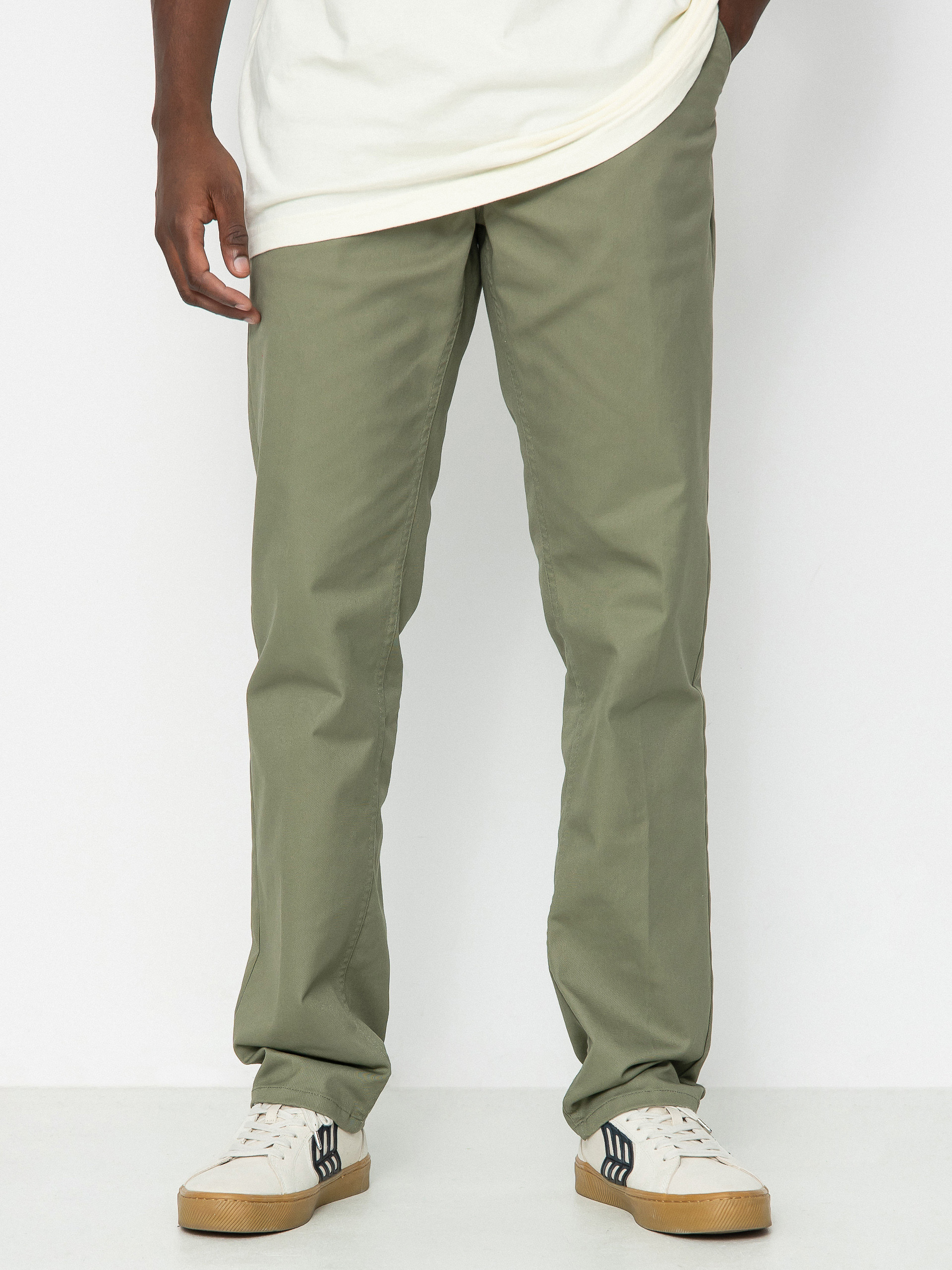 Nohavice Brixton Choice Chino Regular (olive surplus)