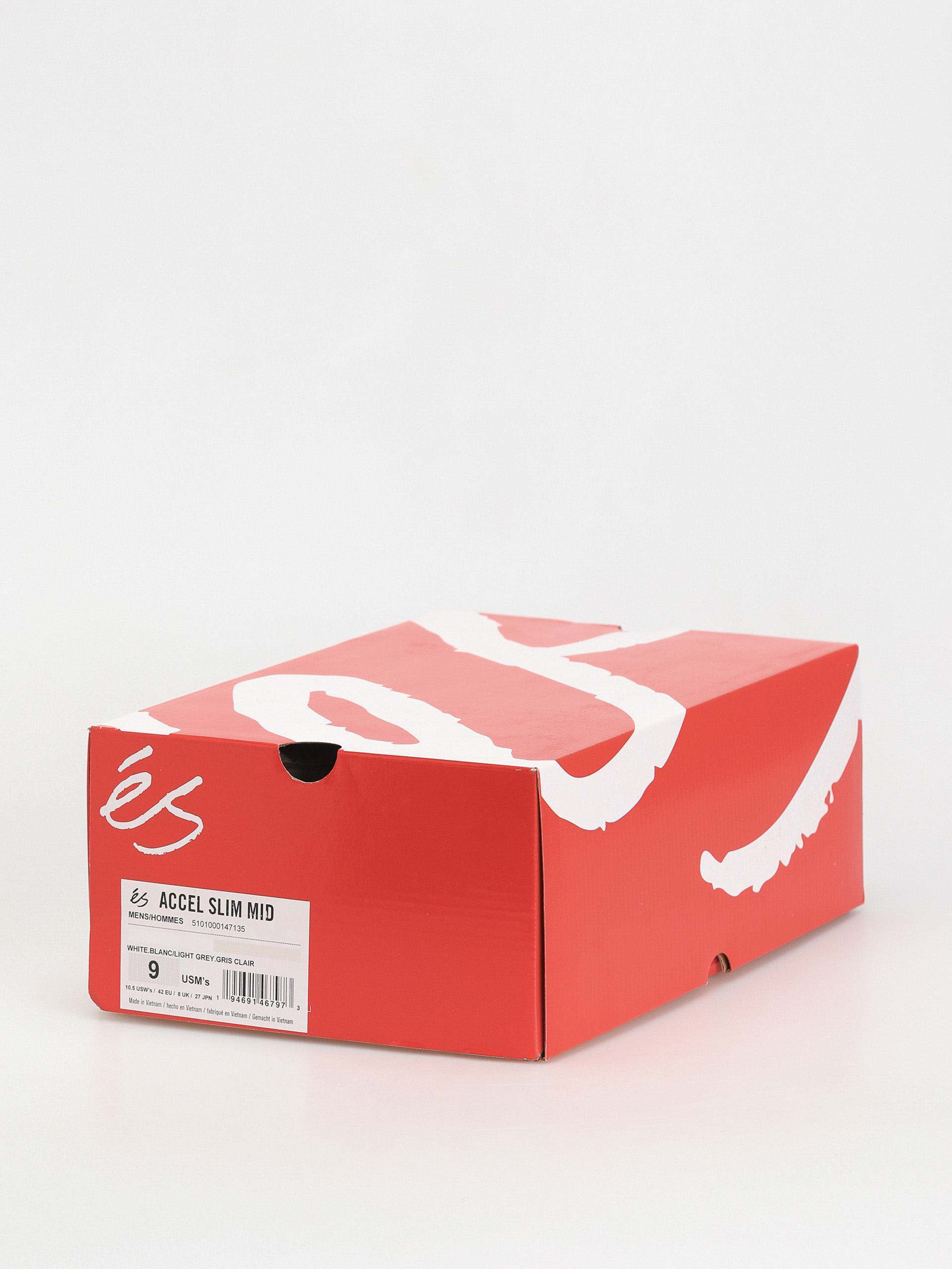 Topánky eS Accel Slim Mid (white/light grey)