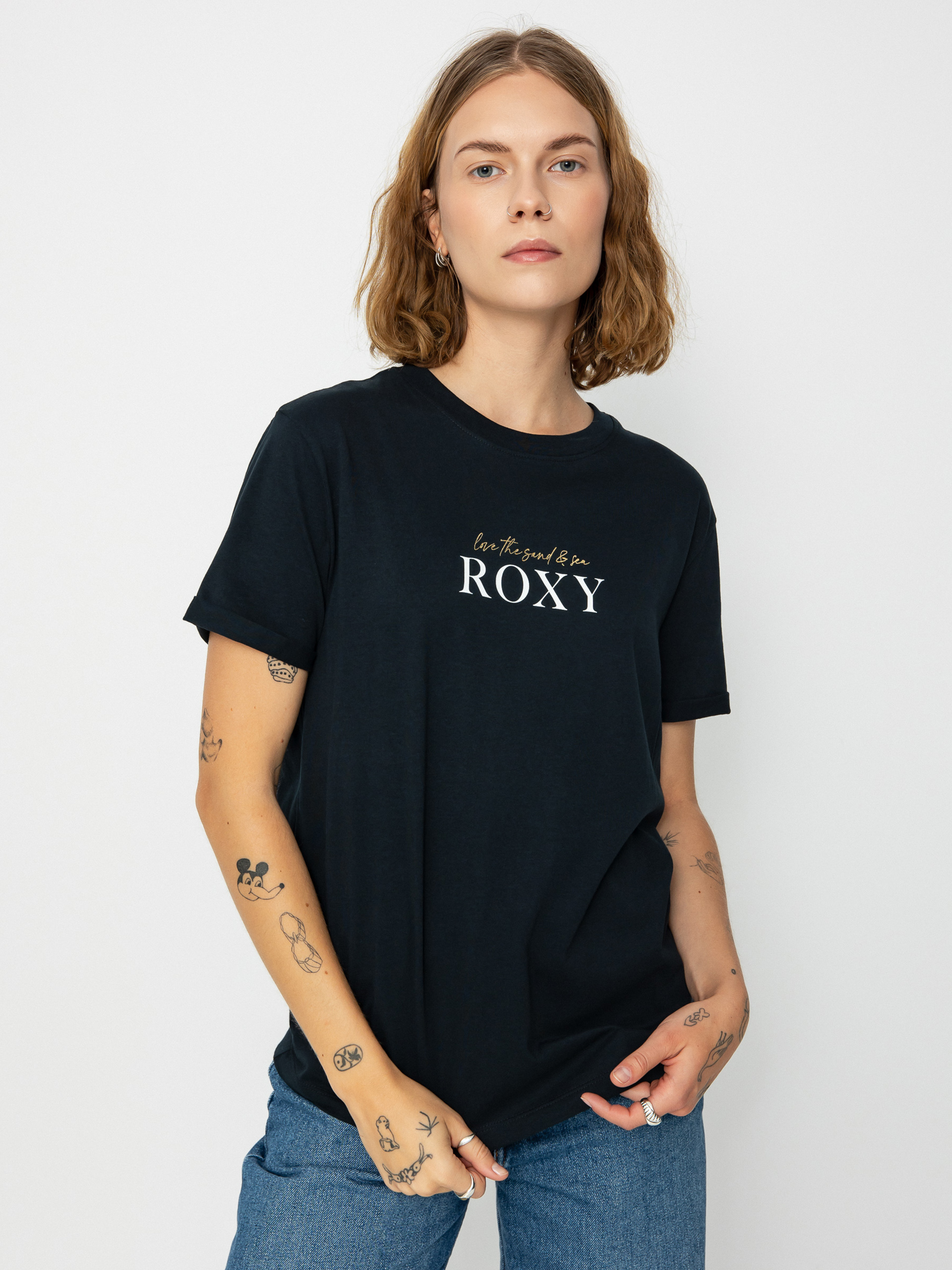 Tričko Roxy Noon Ocean Wmn (anthracite)