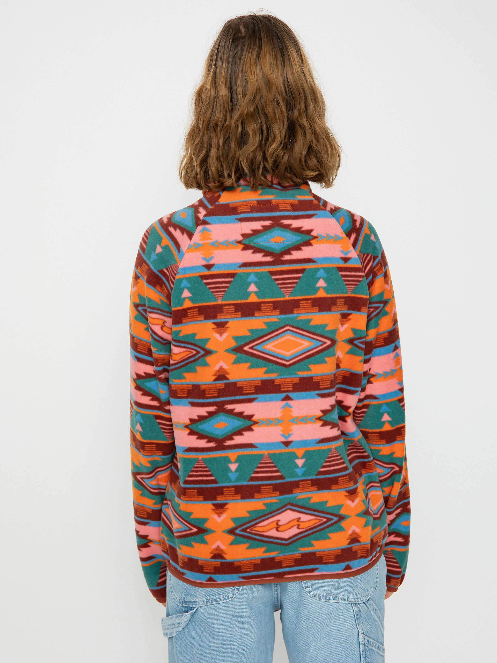 Dámsky Flísová mikina Billabong Boundary (rosewood)