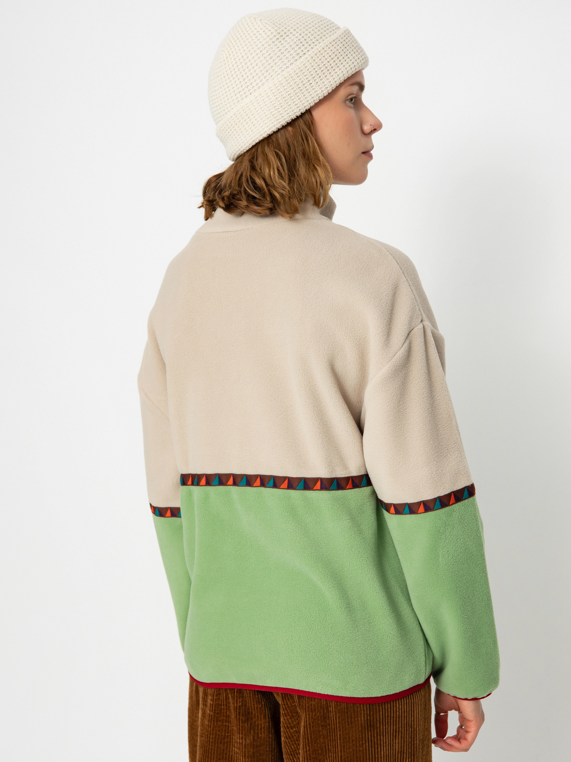 Dámsky Flísová mikina Iriedaily Holina (piquant green)