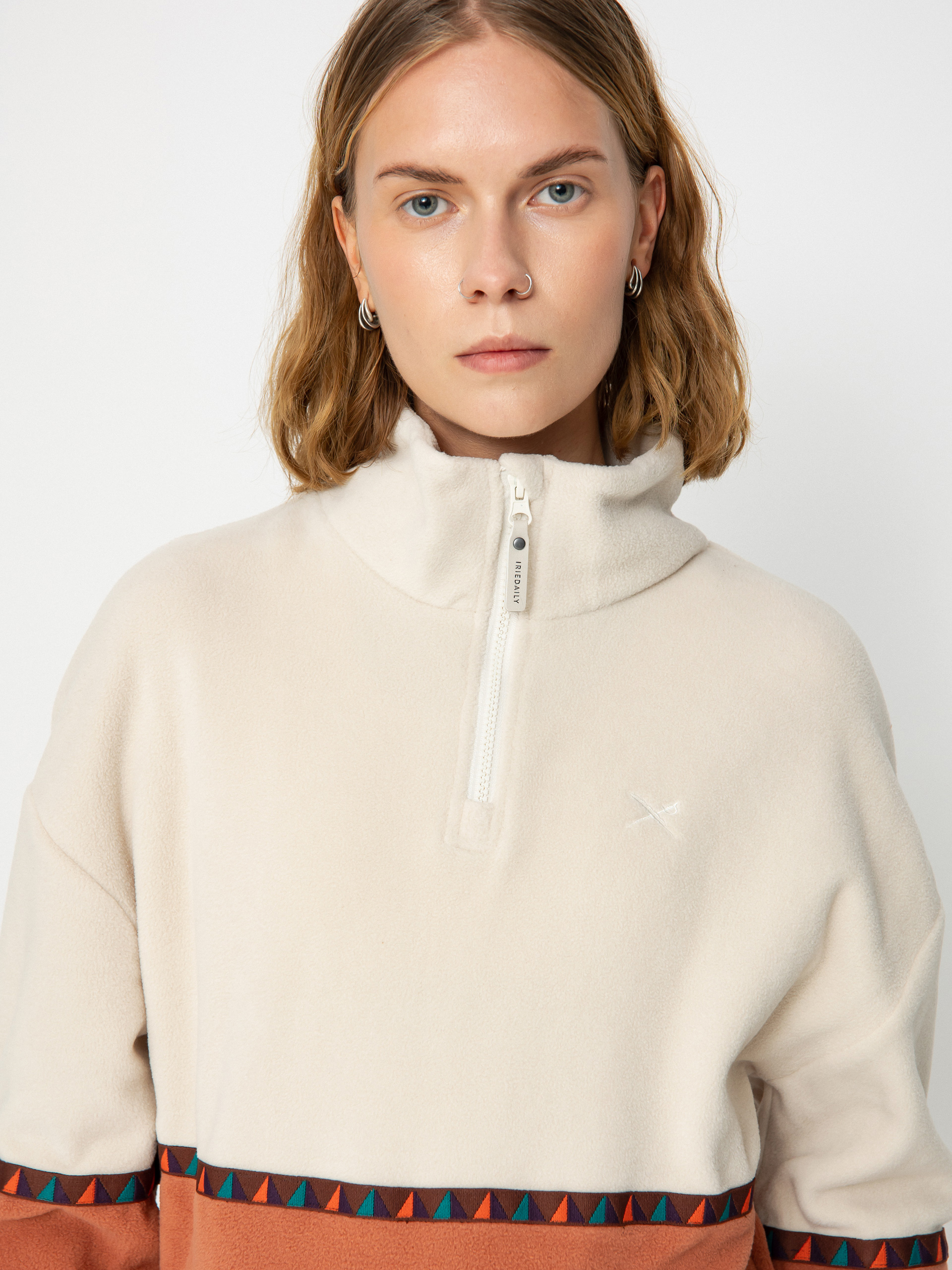 Dámsky Flísová mikina Iriedaily Holina (cedar wood)