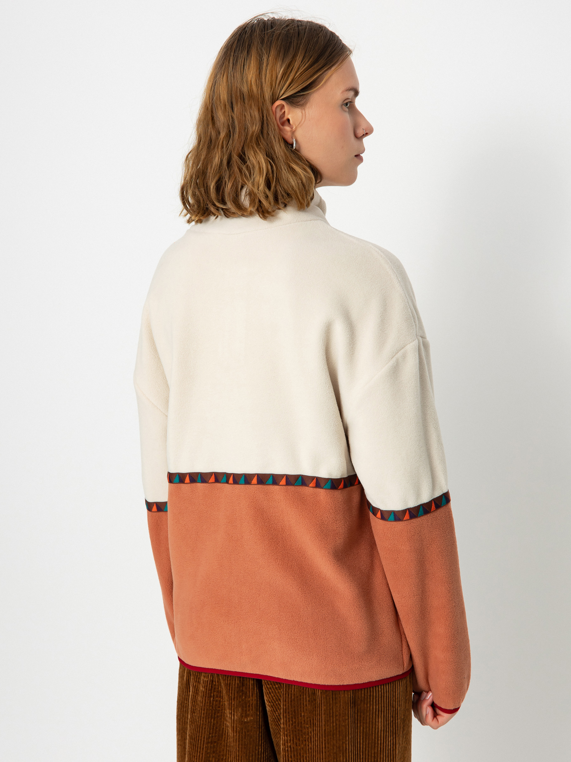 Dámsky Flísová mikina Iriedaily Holina (cedar wood)