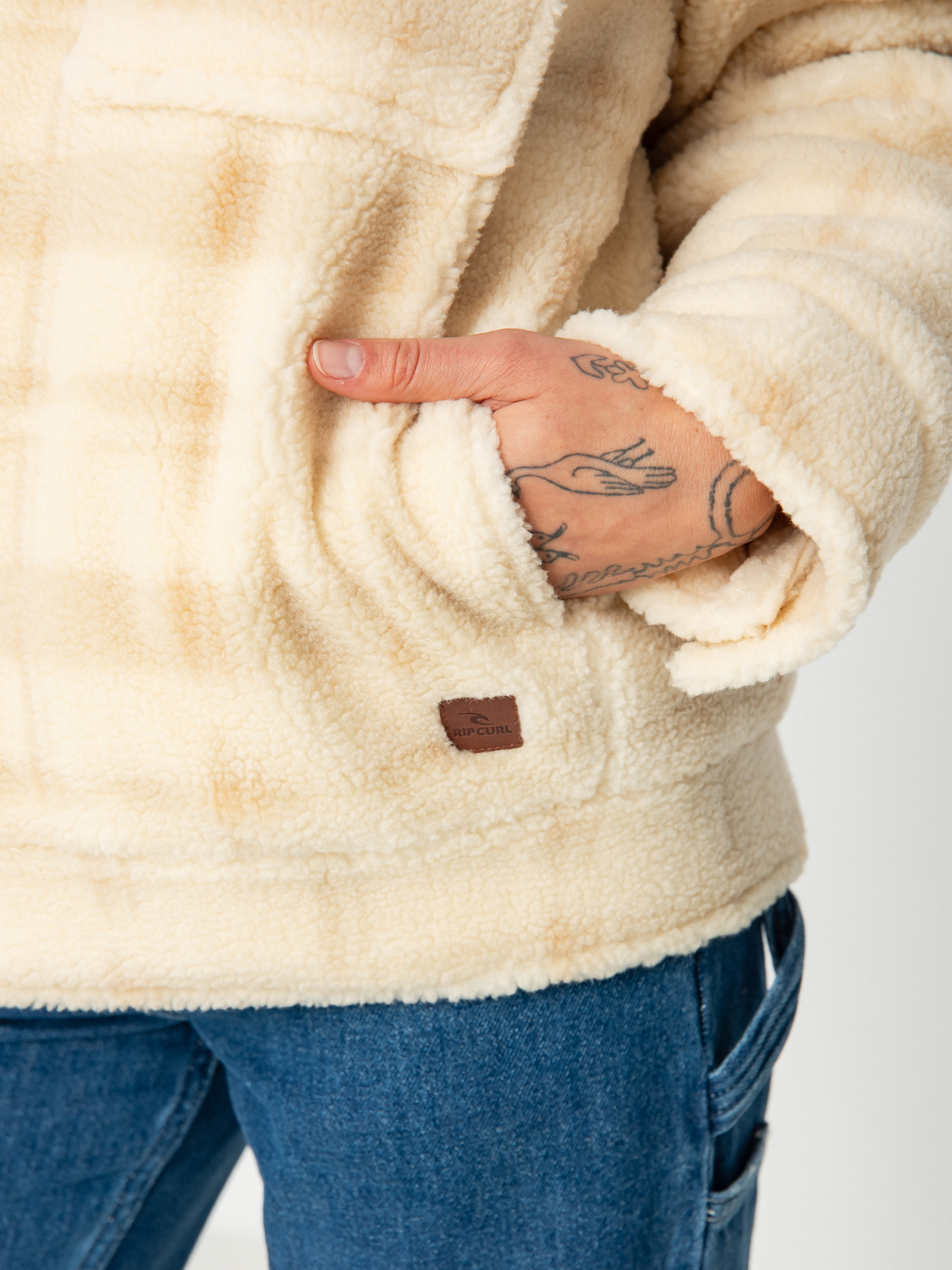 Bunda Rip Curl Sunrise Session Sherpa Wmn (beige)