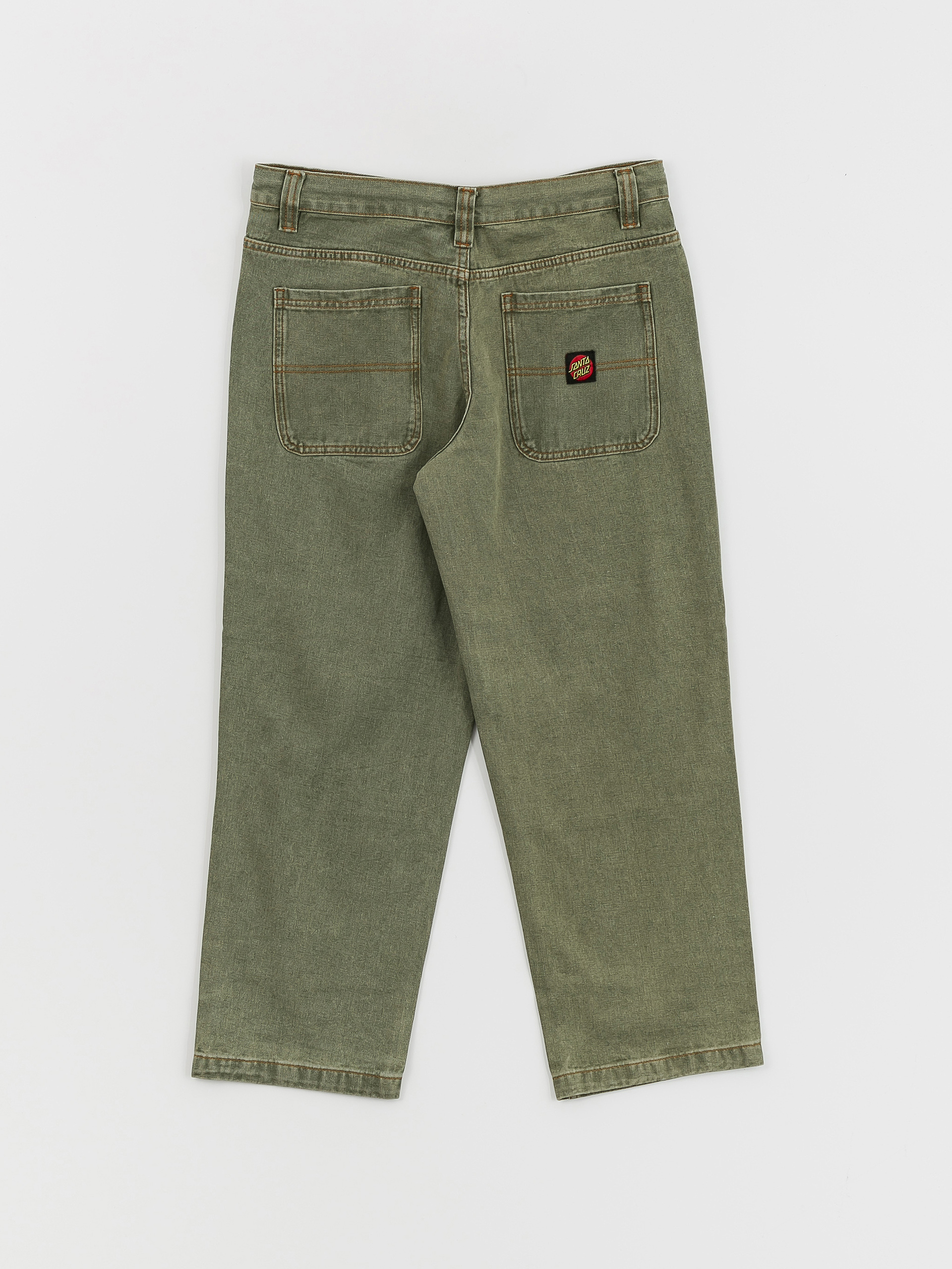 Nohavice Santa Cruz Classic Label Panel Jean (sage)