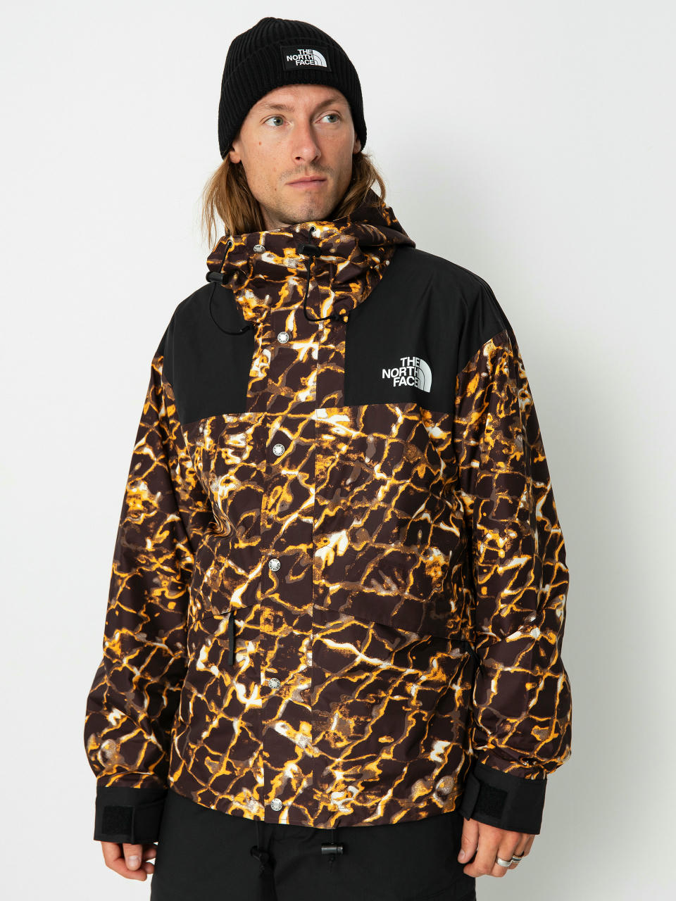 Bunda The North Face 86 Retro Mountain (coal brown wtrdstp/tnfb)