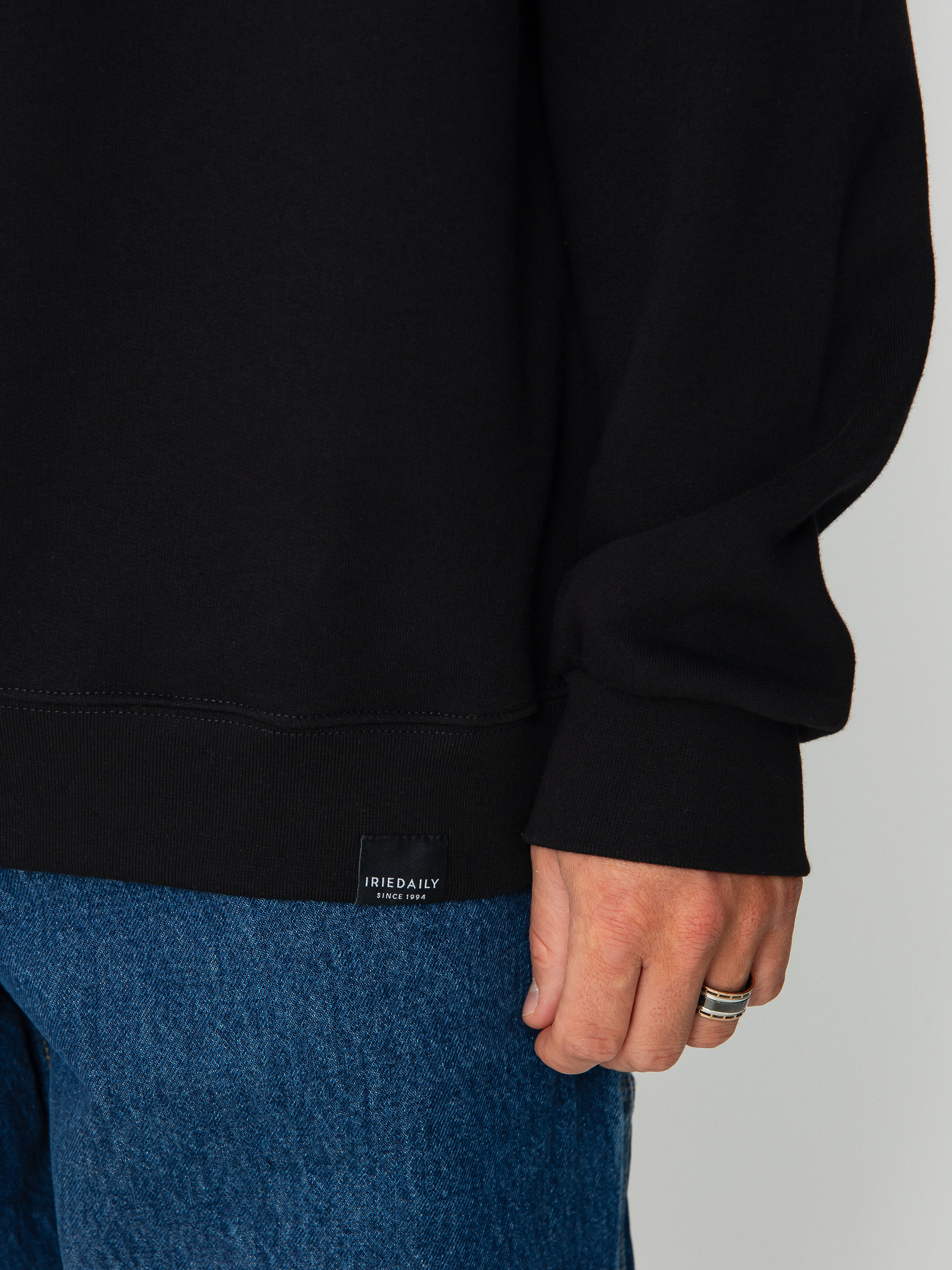 Mikina Iriedaily Mini Flag 2 (black)