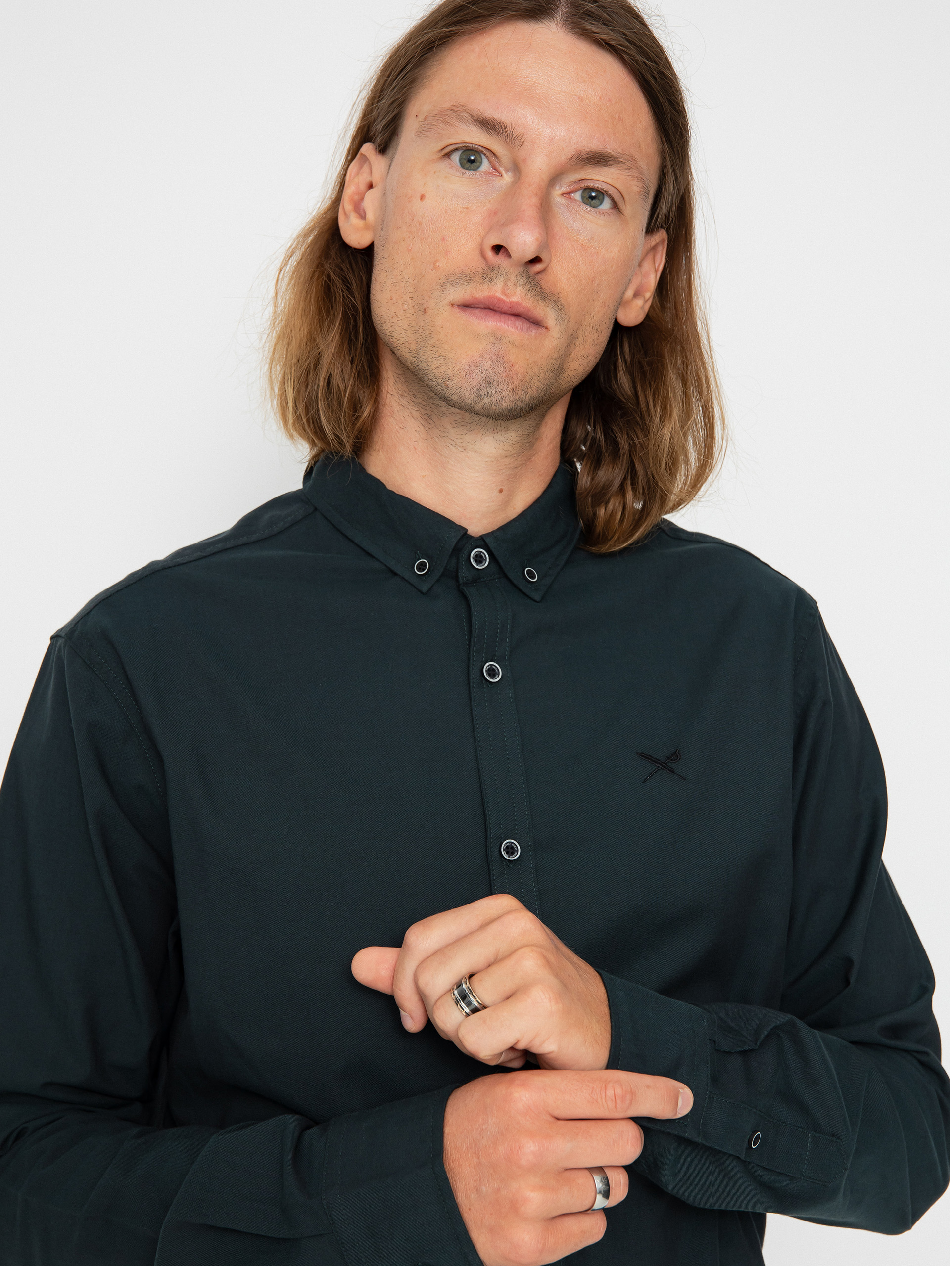 Košeľa Iriedaily Samuel (night forest)