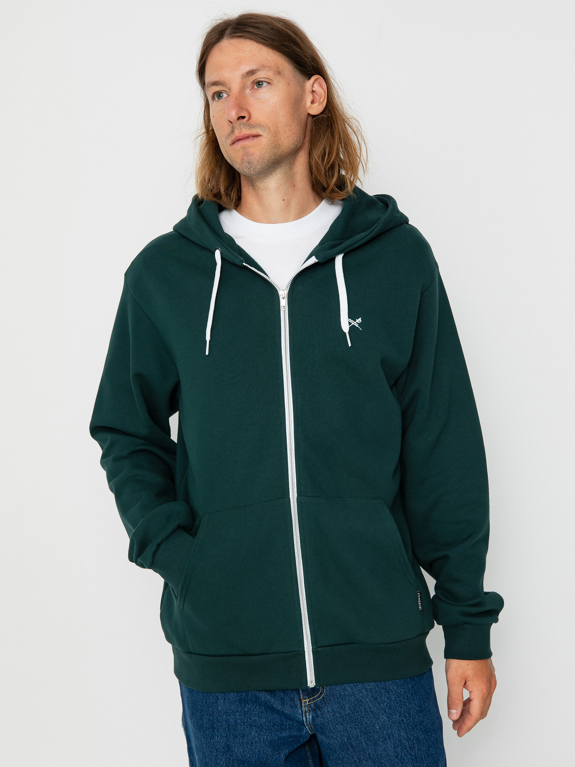 Mikina s kapucu0148ou Iriedaily Mini Flag 2 ZHD (night forest)