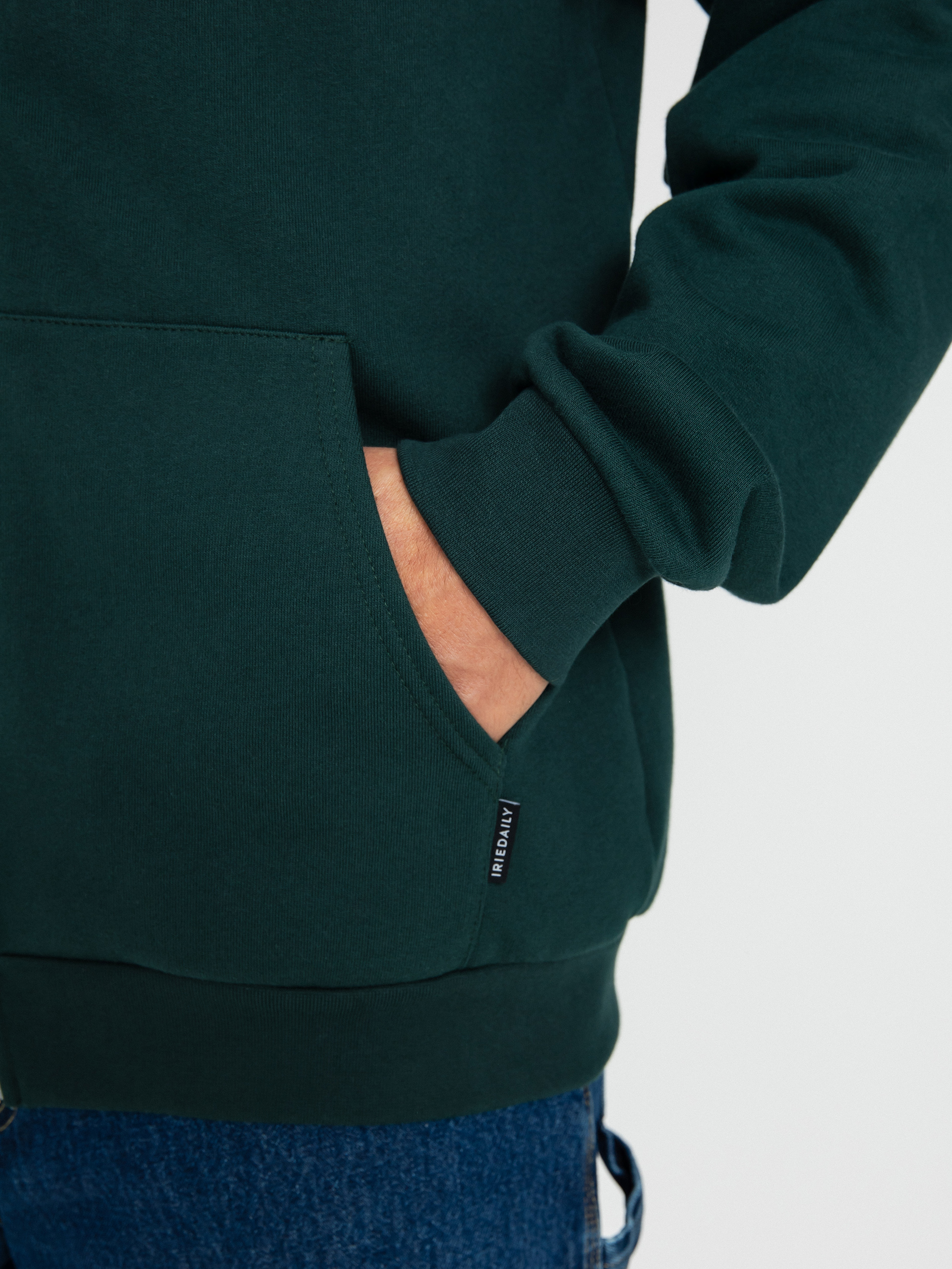 Mikina s kapucňou Iriedaily Mini Flag 2 ZHD (night forest)