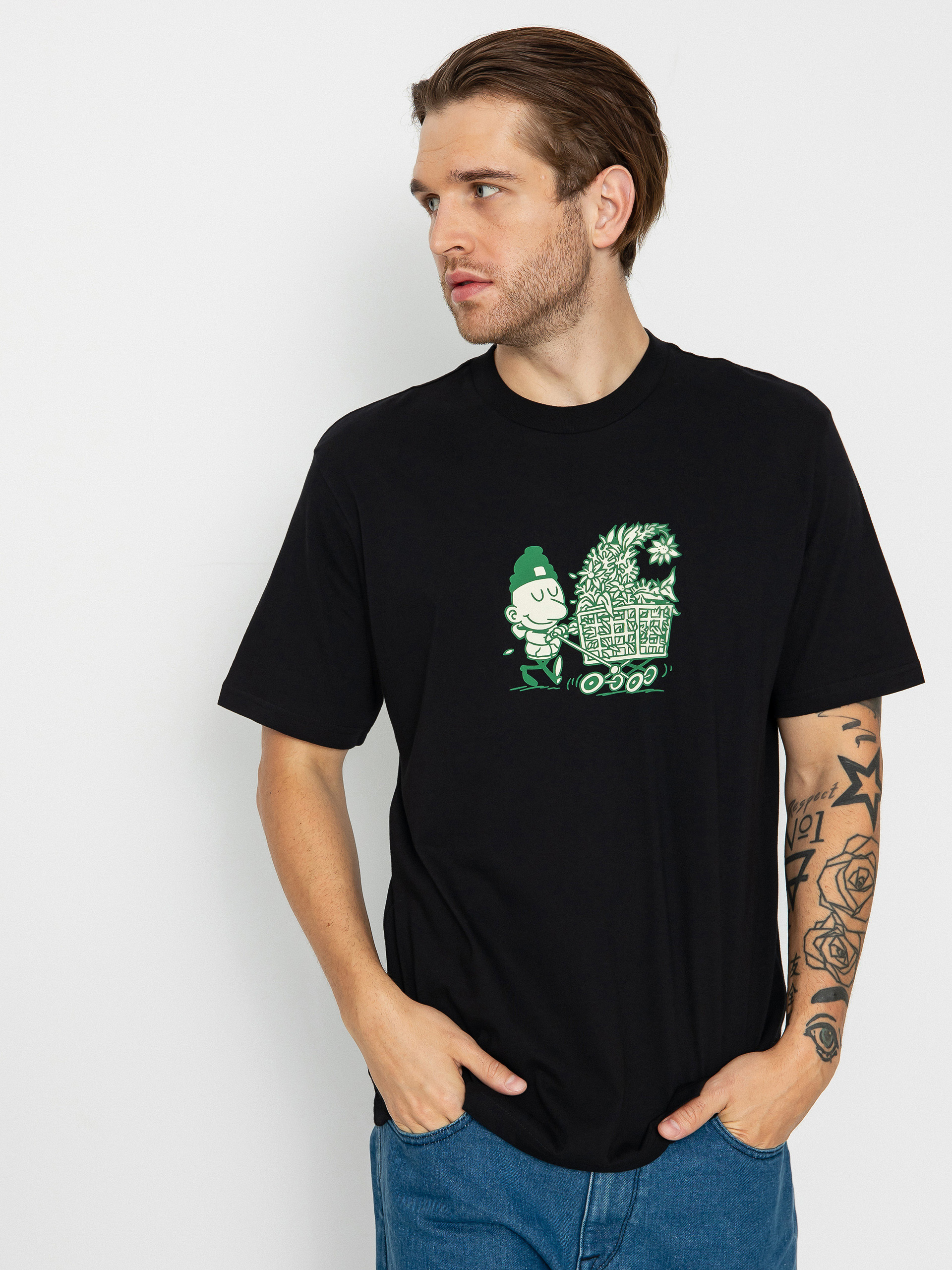 Tričko Carhartt WIP Shopper (black)