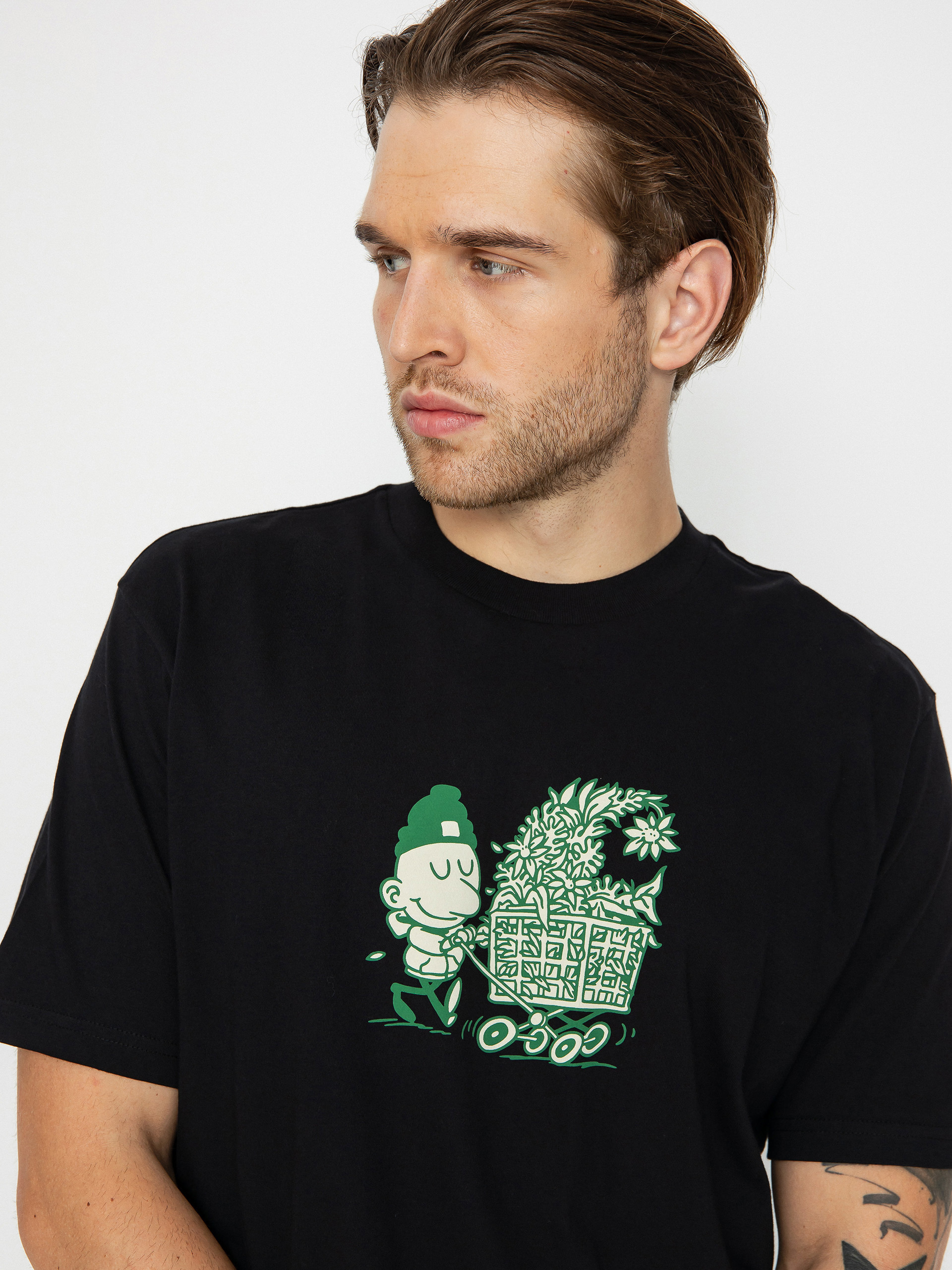 Tričko Carhartt WIP Shopper (black)