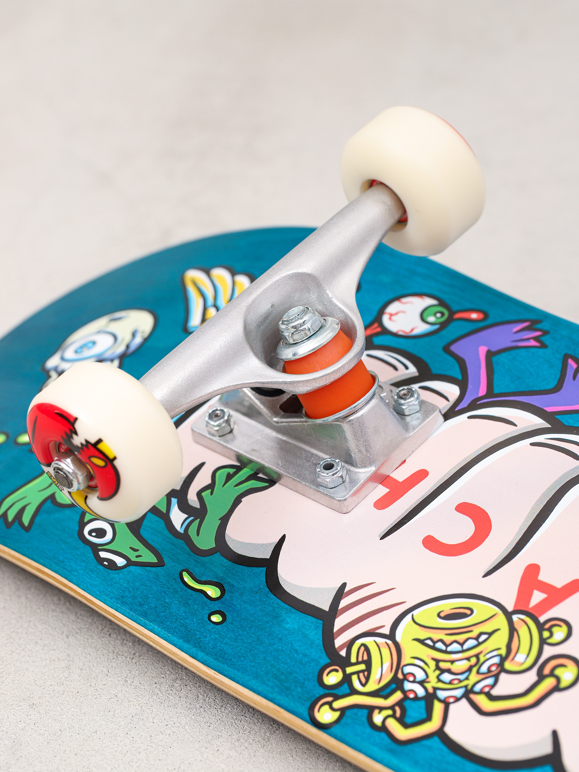 Skateboard Toy Machine Vice Hell Monster (teal)