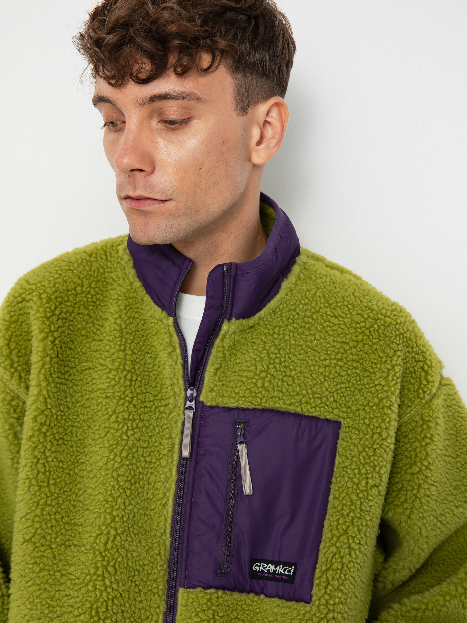 Bunda Gramicci Sherpa (dusted lime)