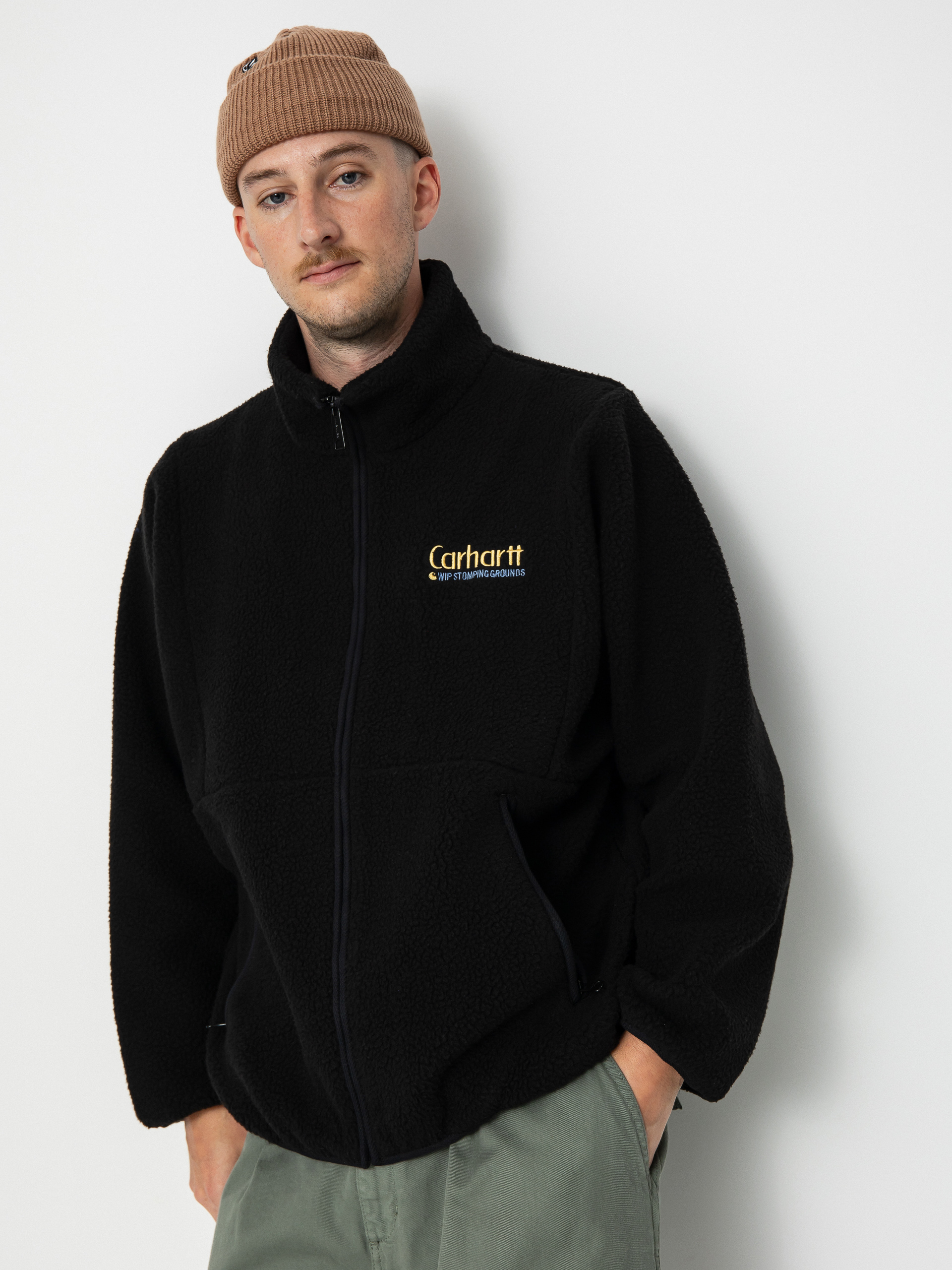 Flisová mikina Carhartt WIP Draper Liner (black)