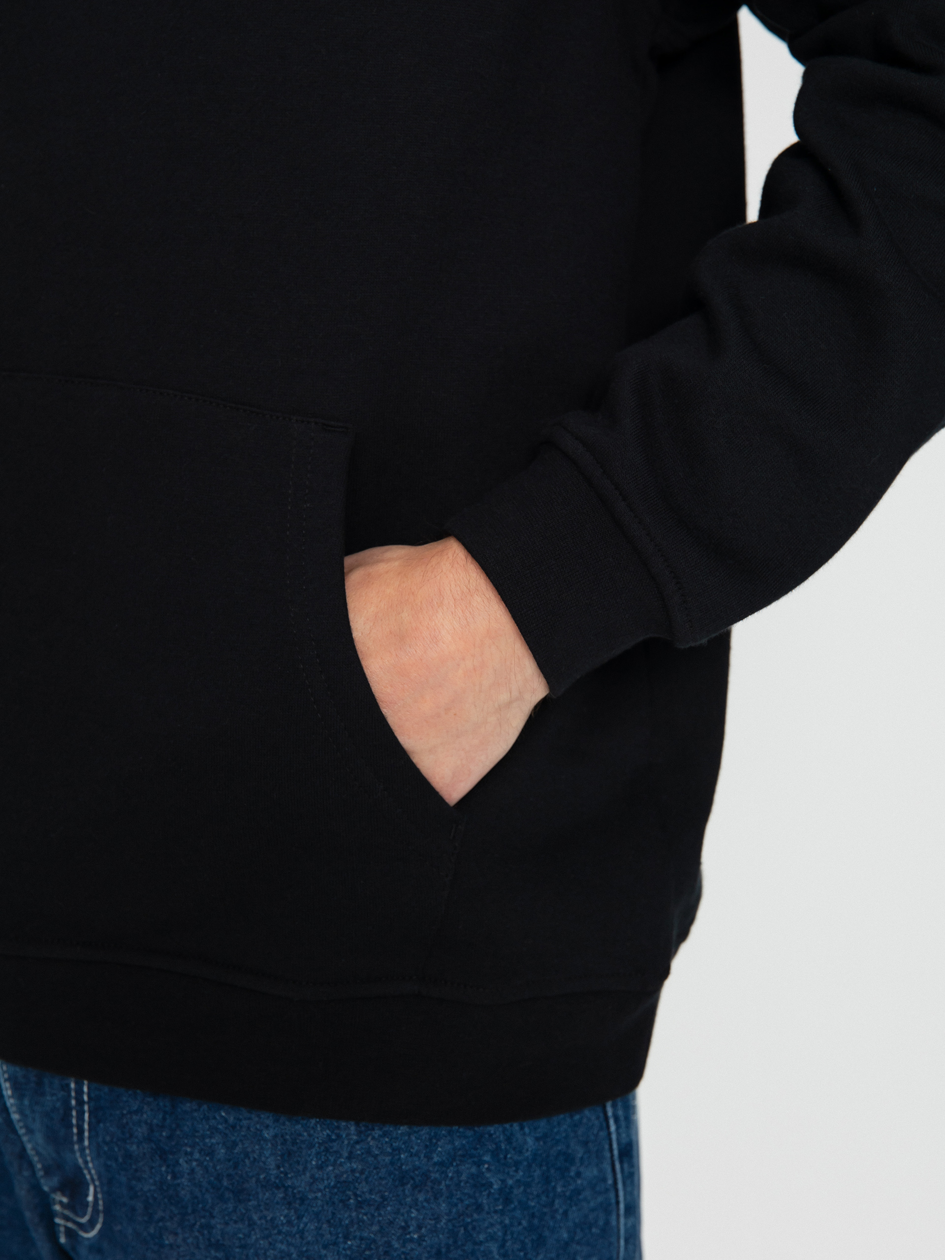 Mikina s kapucňou Santa Cruz Classic Dot Chest HD (black)