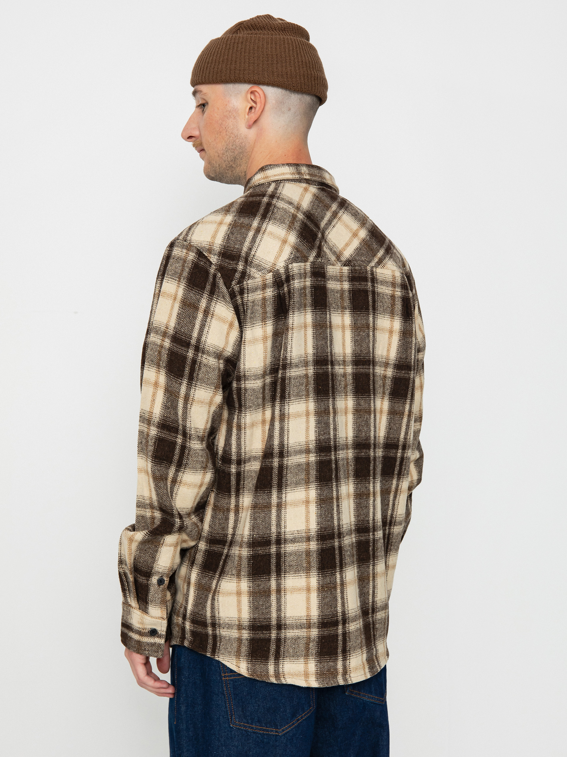 Košeľa Santa Cruz Apex (brown check)