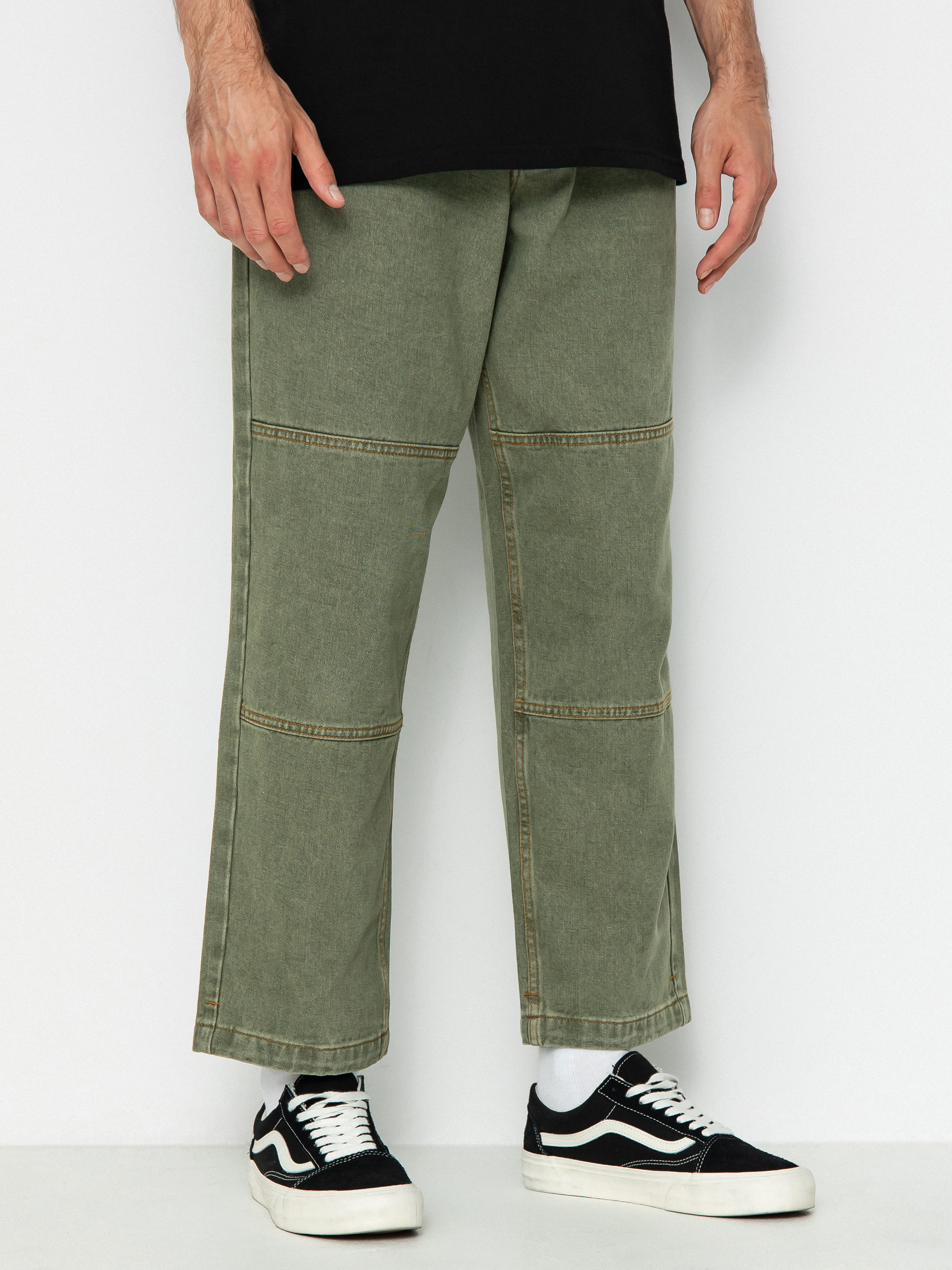 Nohavice Santa Cruz Classic Label Panel Jean (sage)