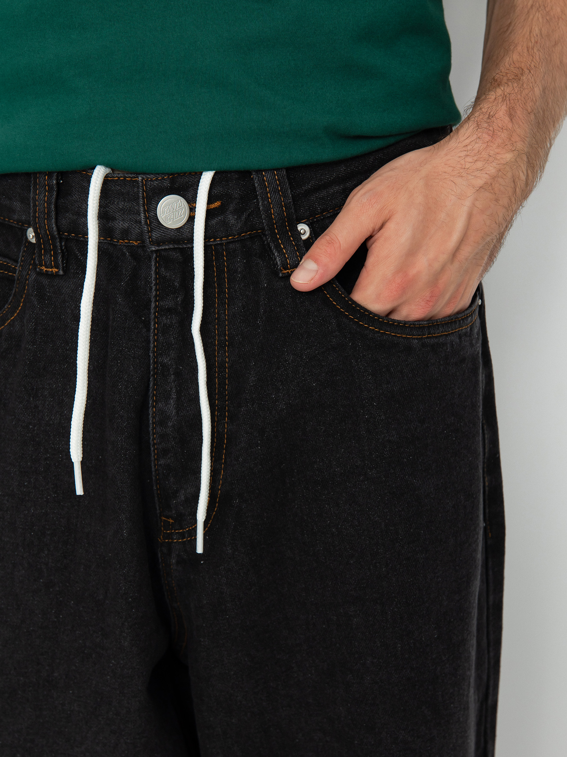 Nohavice Santa Cruz Big Pants (black)