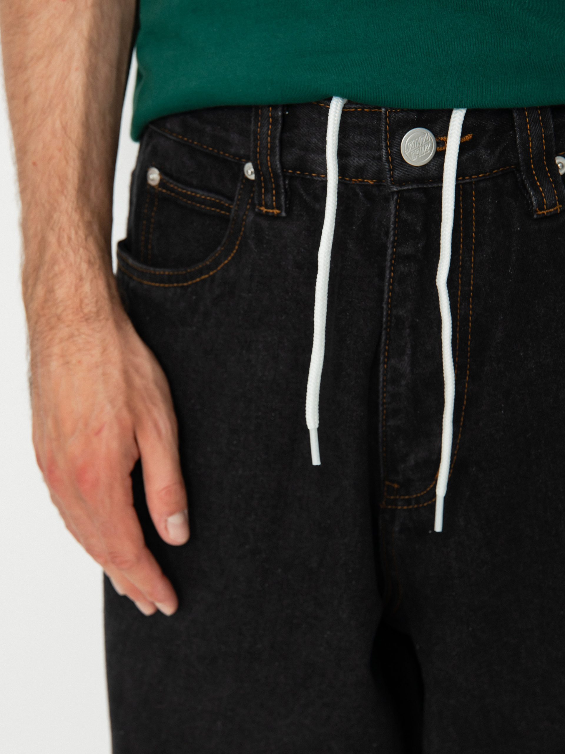 Nohavice Santa Cruz Big Pants (black)