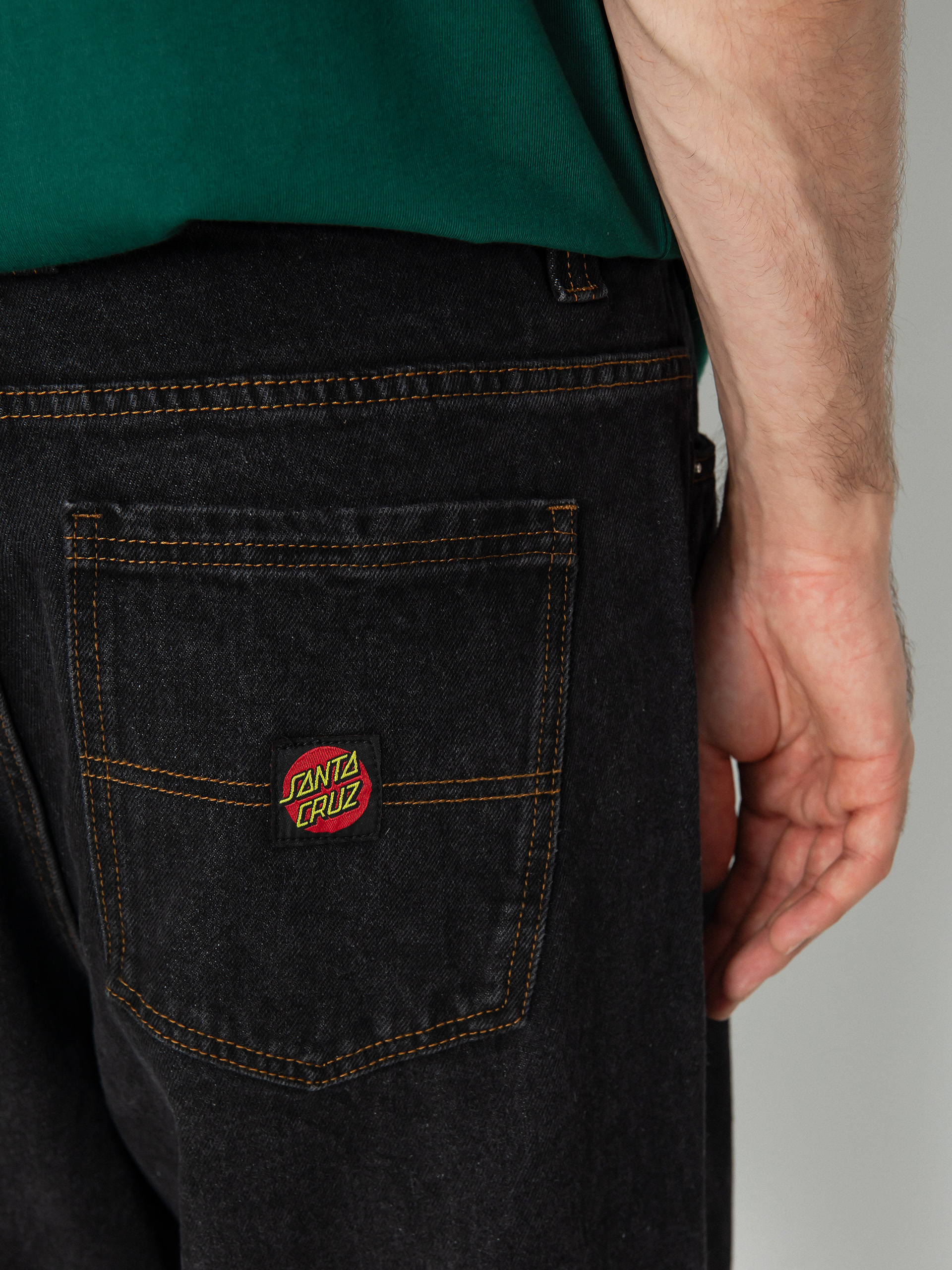 Nohavice Santa Cruz Big Pants (black)