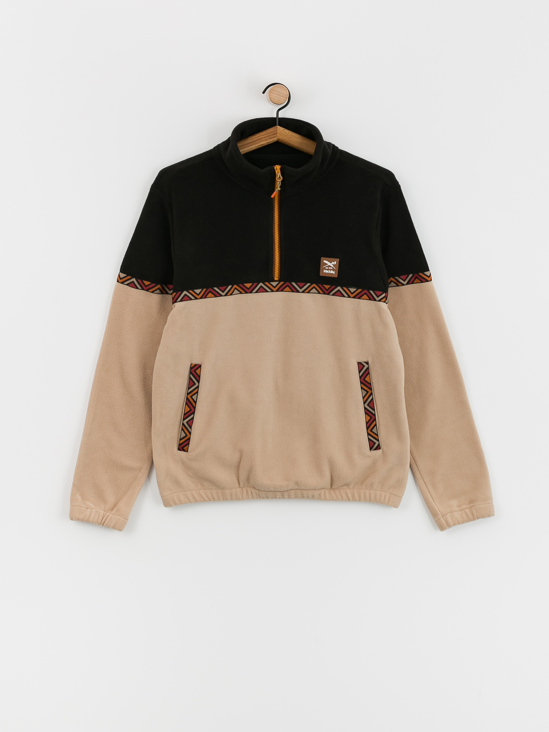 Pánsky Flisová mikina Iriedaily Monte Noe (khaki)