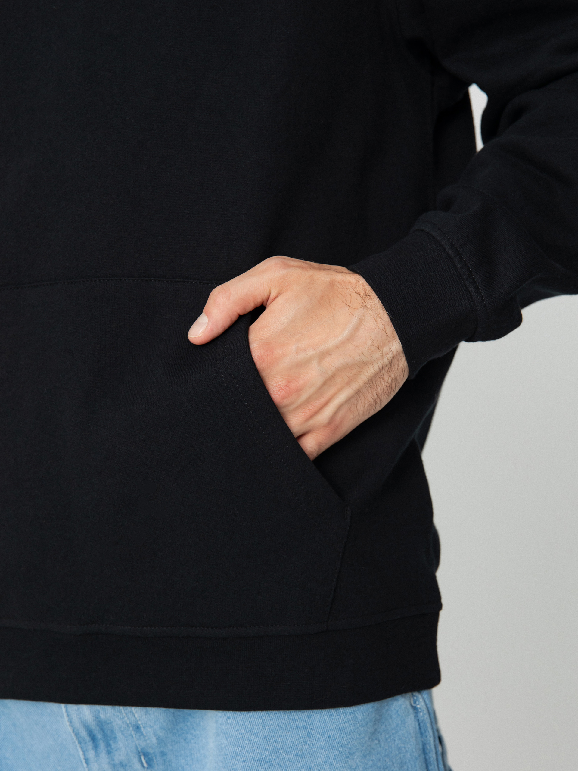 Mikina s kapucňou Santa Cruz Screaming Hand Chest HD (black)