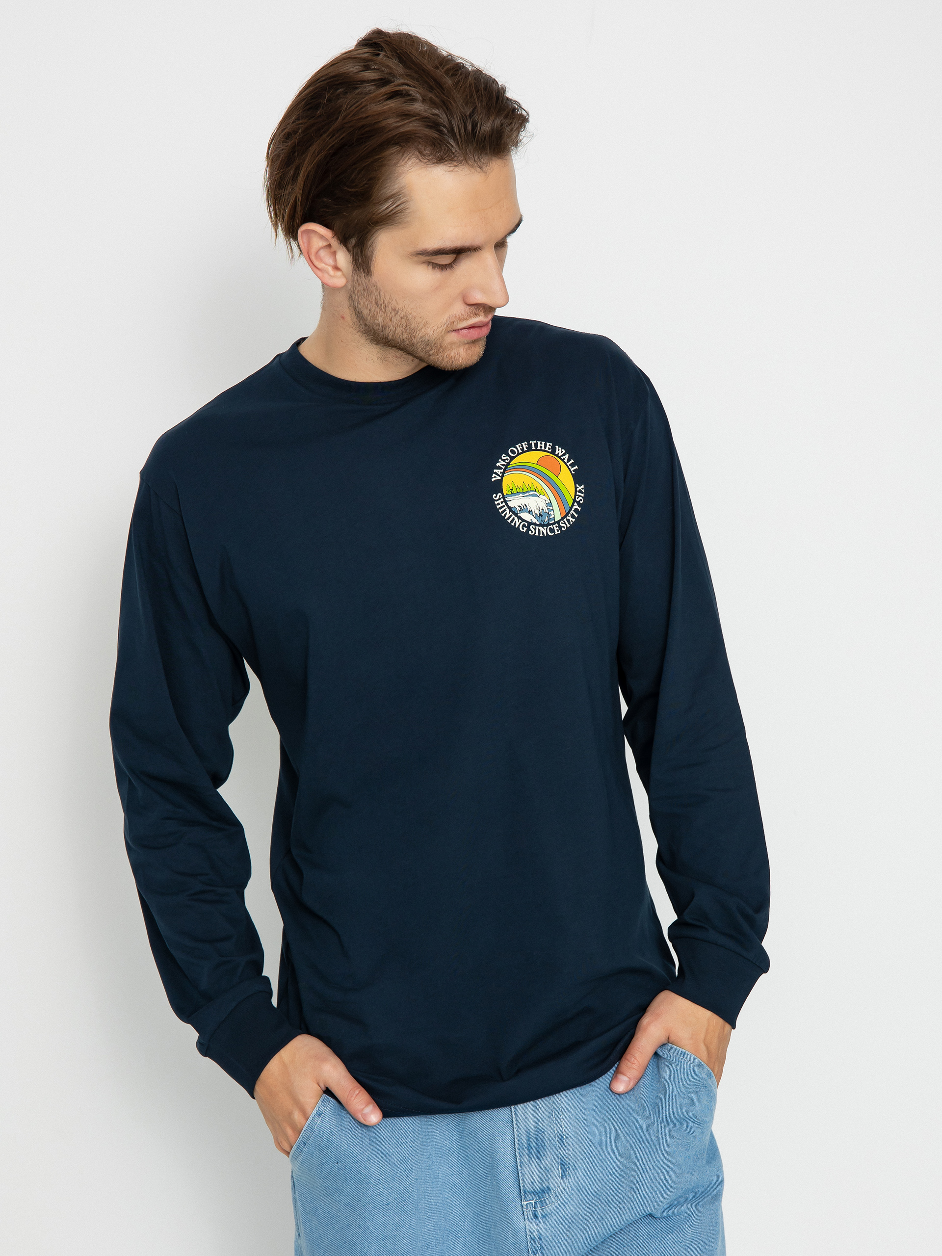 Triko Vans Positive Vibes Scenic (navy)