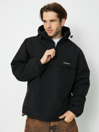 Bunda Carhartt WIP Windbreaker Pullover (black/white)