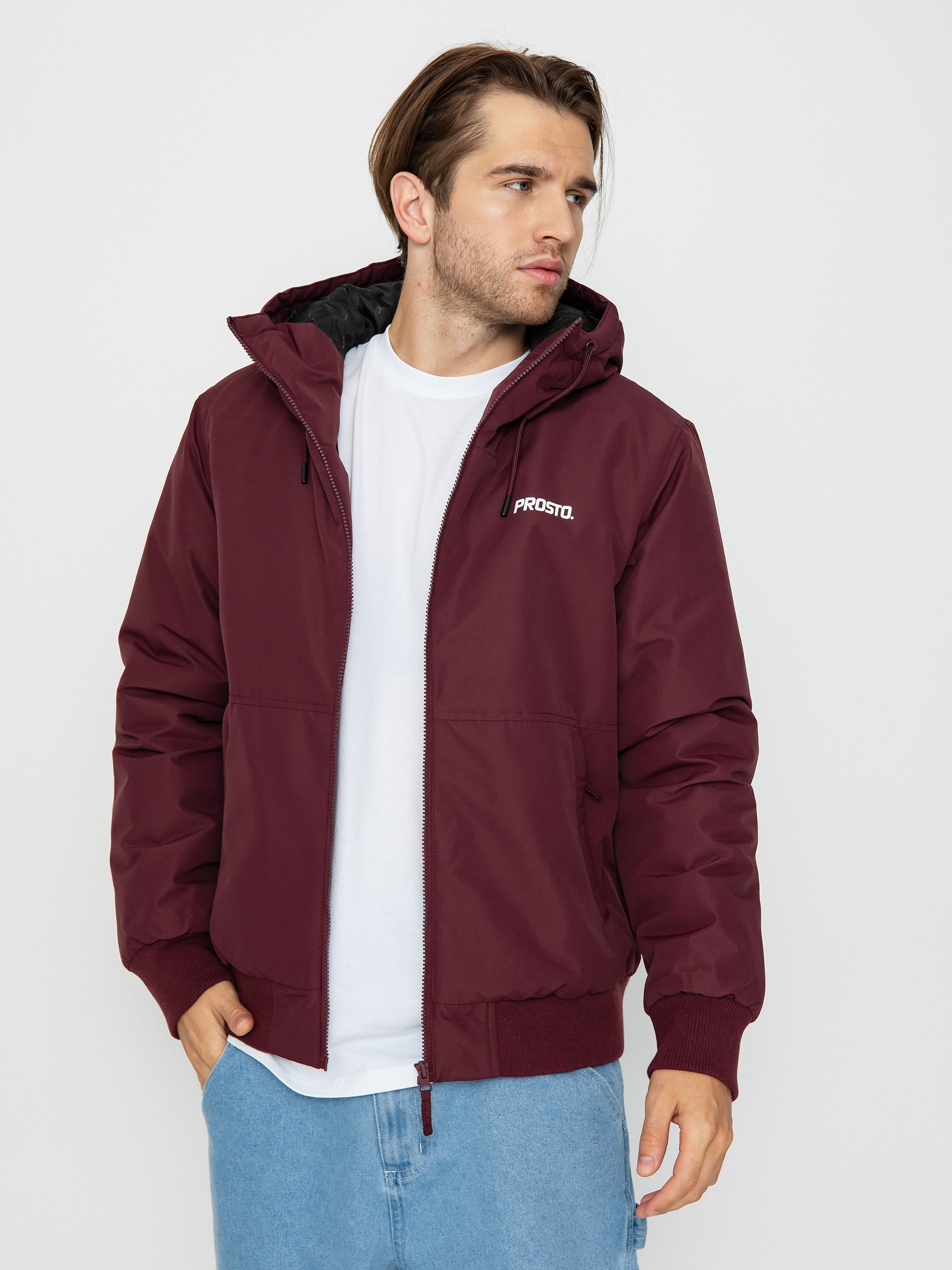 Bunda Prosto Gegito Bomber (burgundy)