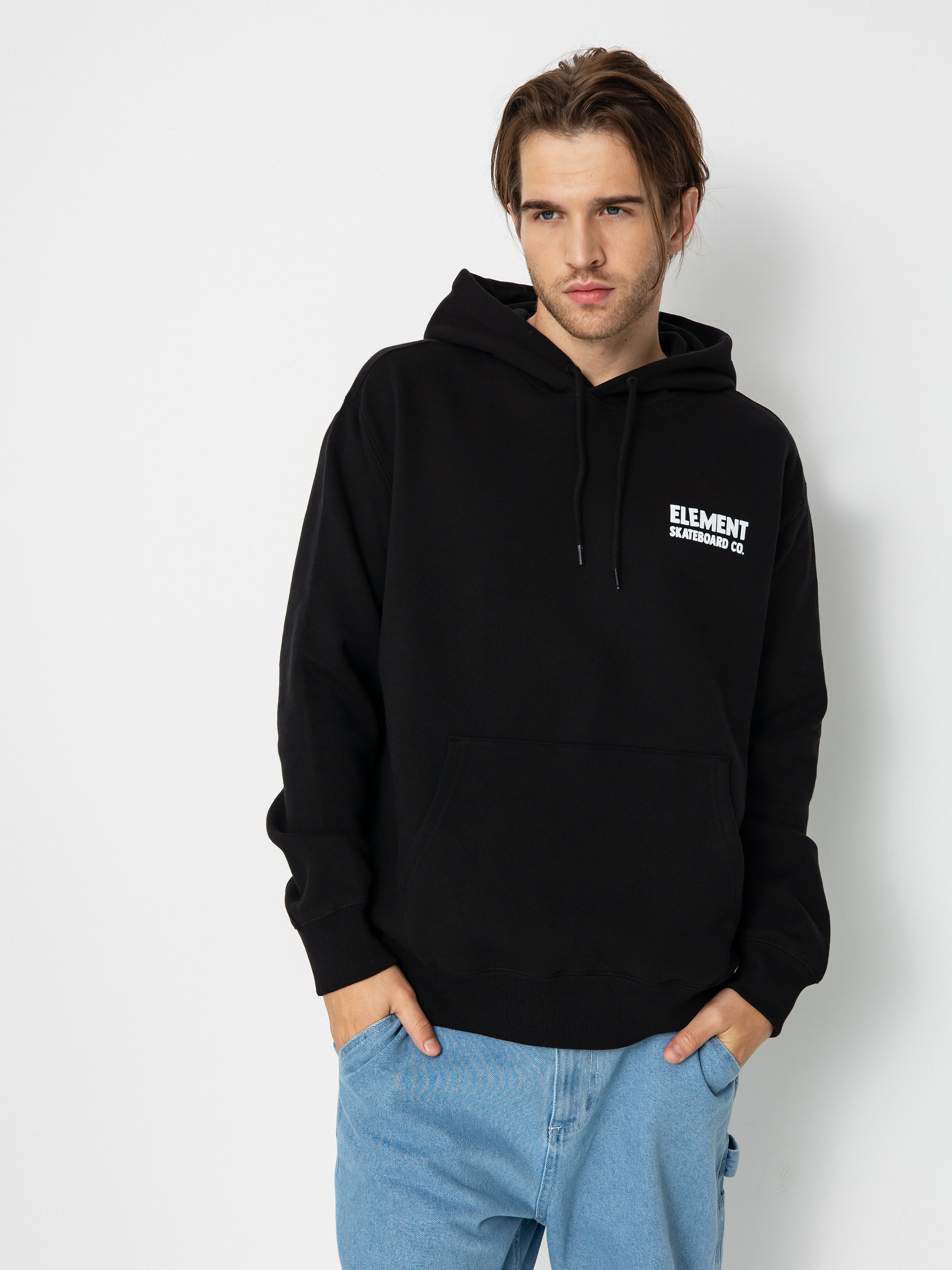 Mikina Element Never (flint black)