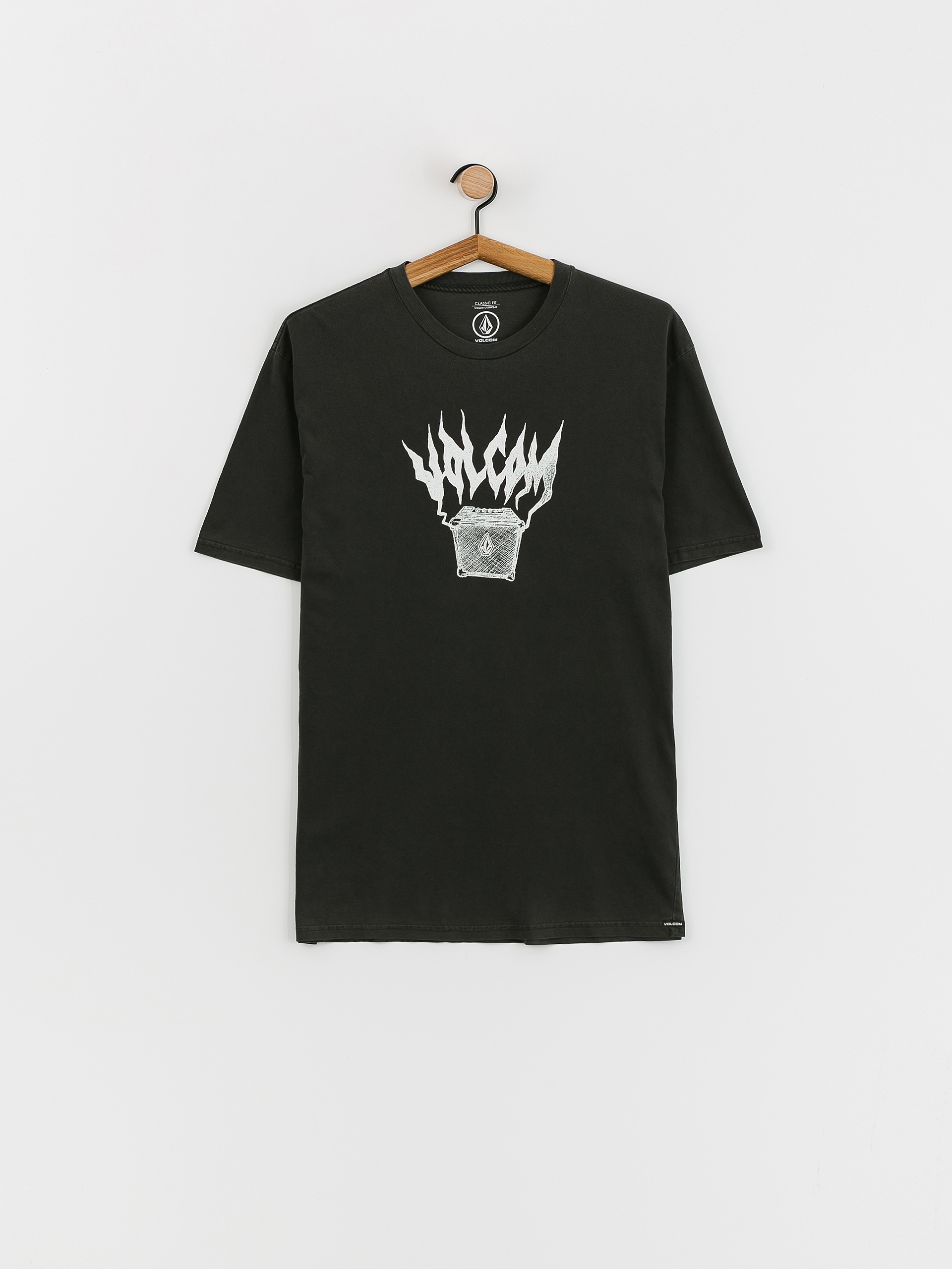 Tričko Volcom Amplified Stone Pw (black)