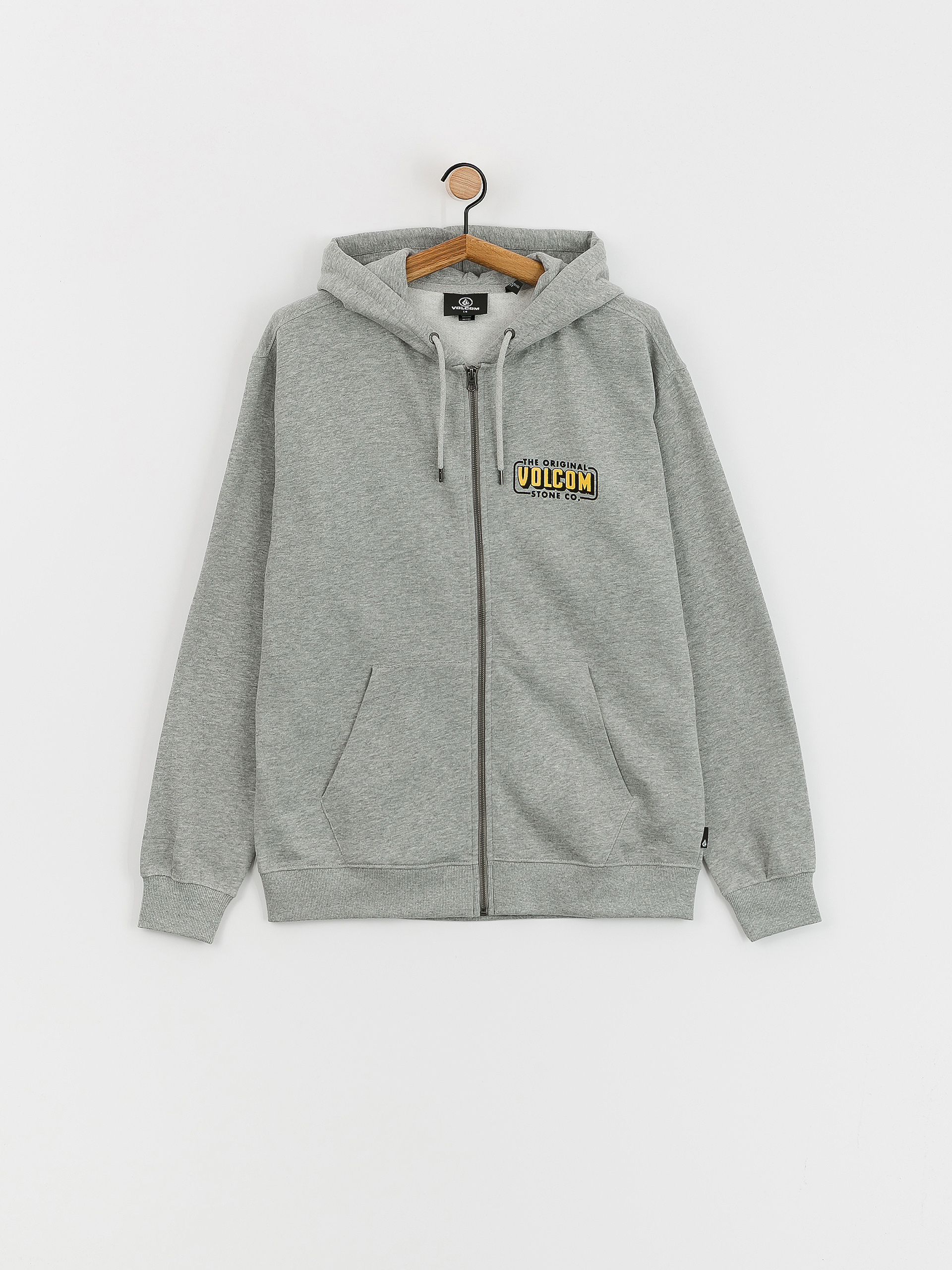 Mikina s kapucňou Volcom Watanite ZHD (heather grey)