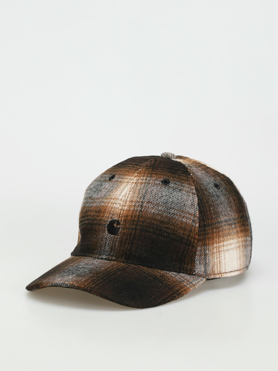 Šiltovka Carhartt WIP Moreau (moreau check deep h brown/black)