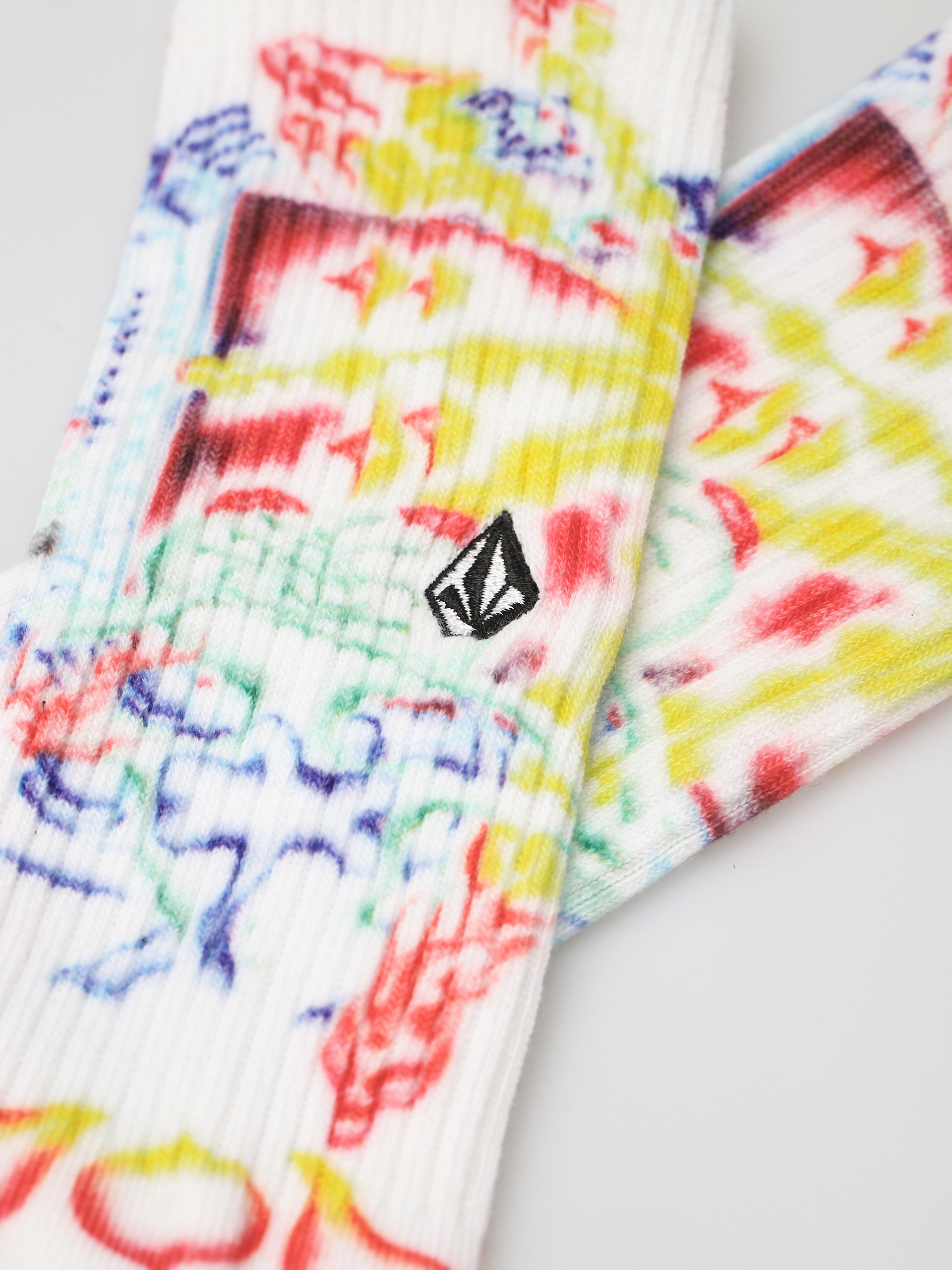 Ponožky Volcom Fa Sai Ryser (white)