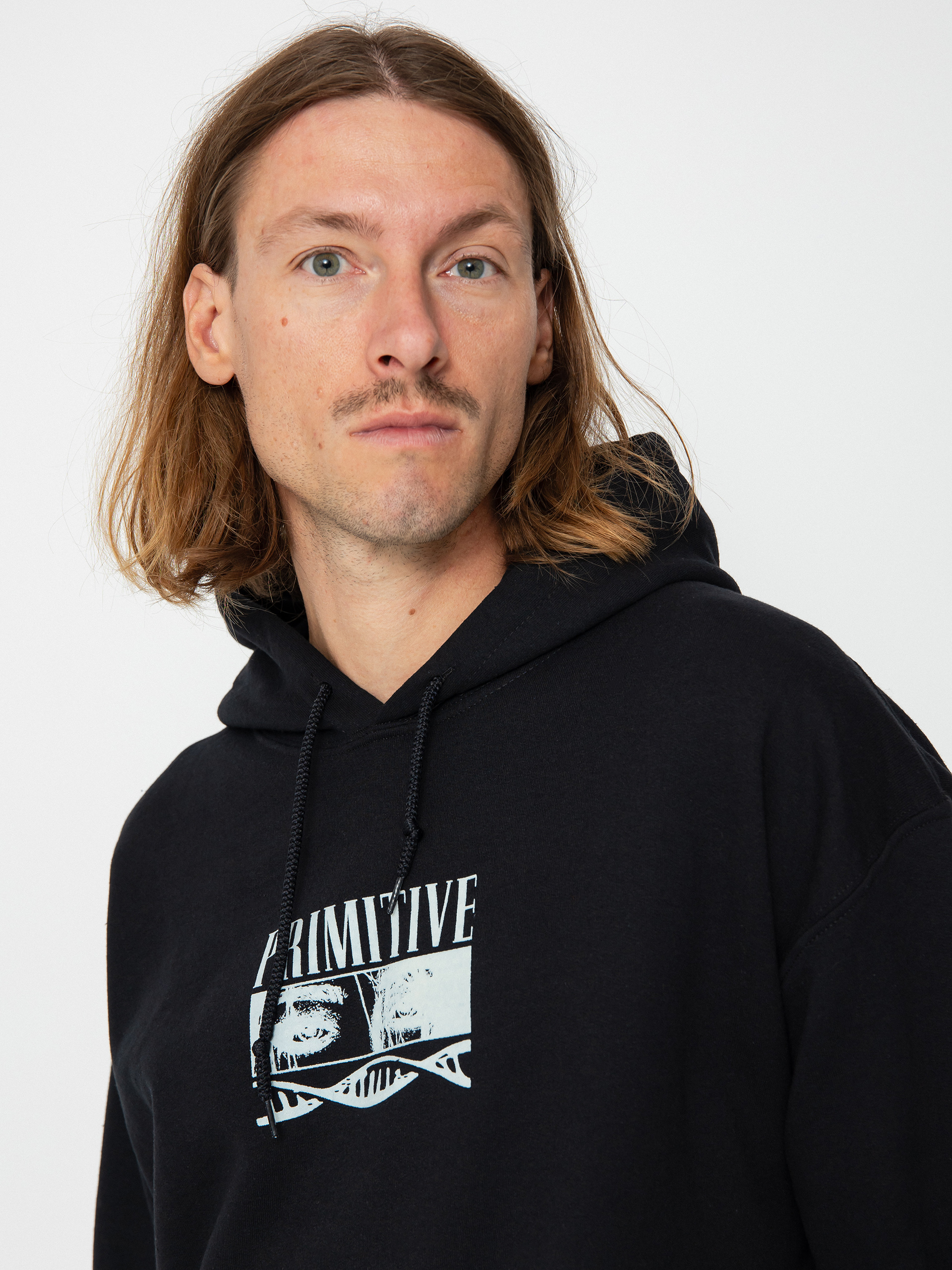 Mikina s kapucňou Primitive X Guns N' Roses Nightrain HD (black)