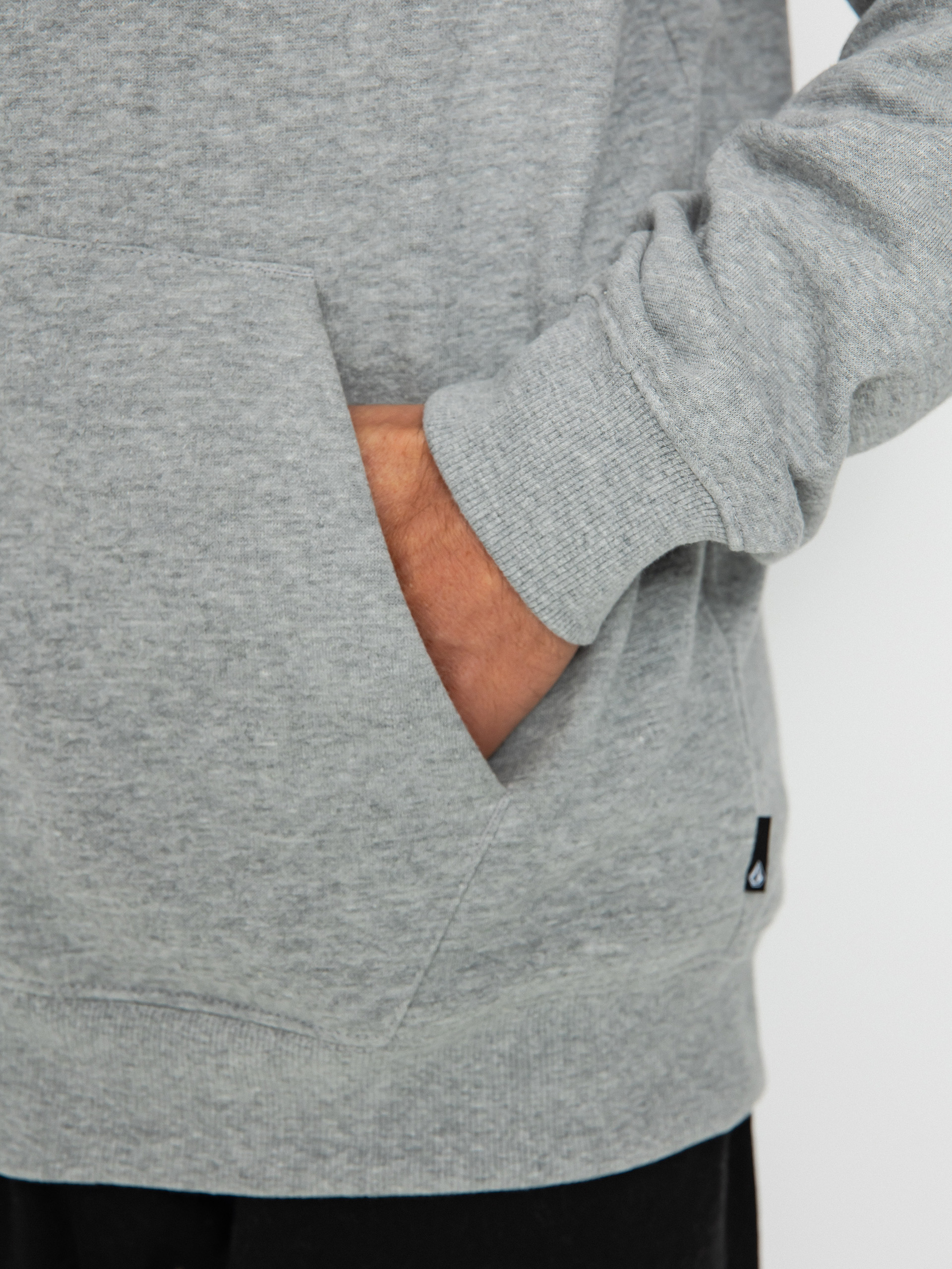 Mikina s kapucňou Volcom Watanite ZHD (heather grey)