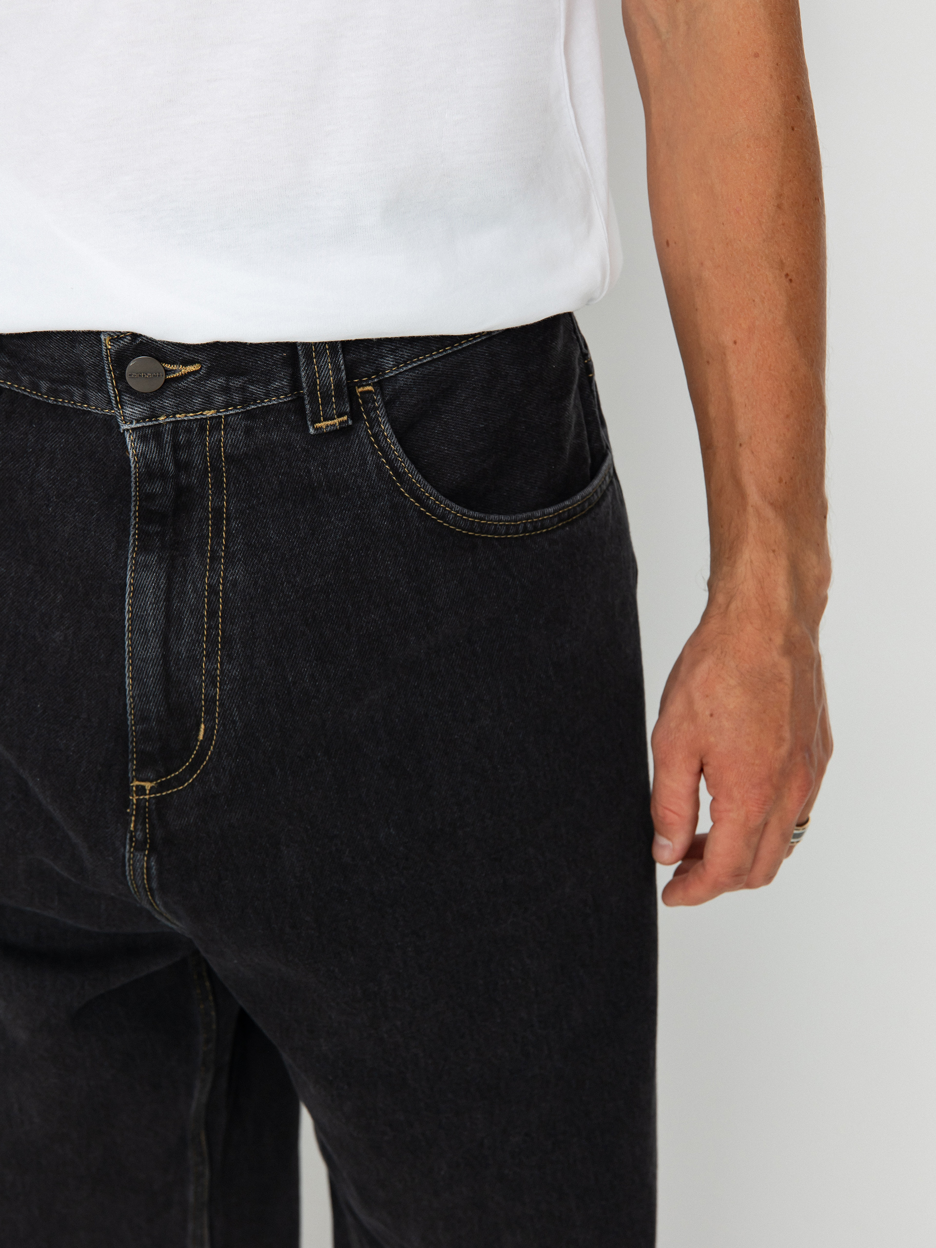 Nohavice Carhartt WIP Brandon (black)