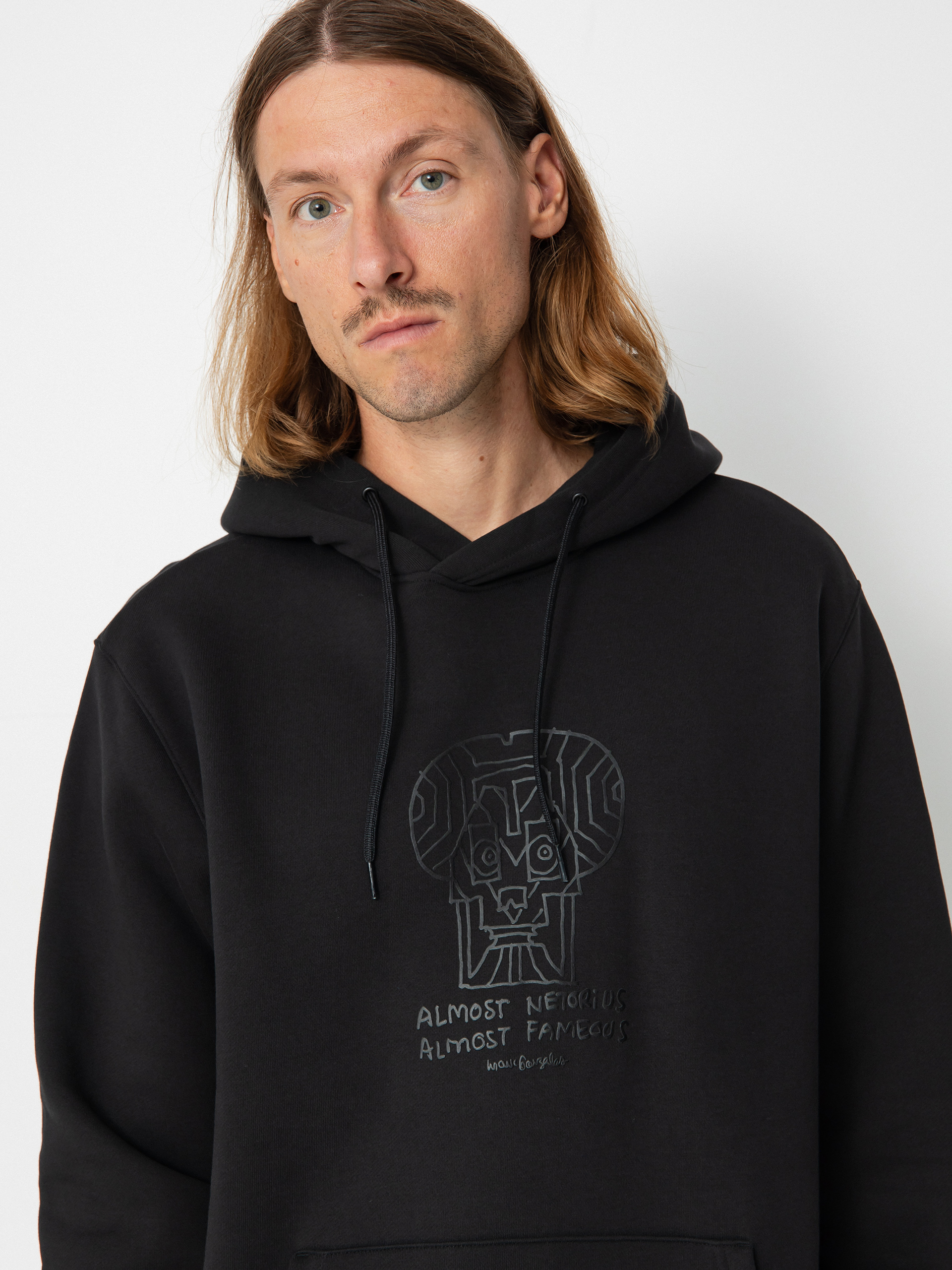 Mikina s kapucňou adidas Shmoo G HD (black)