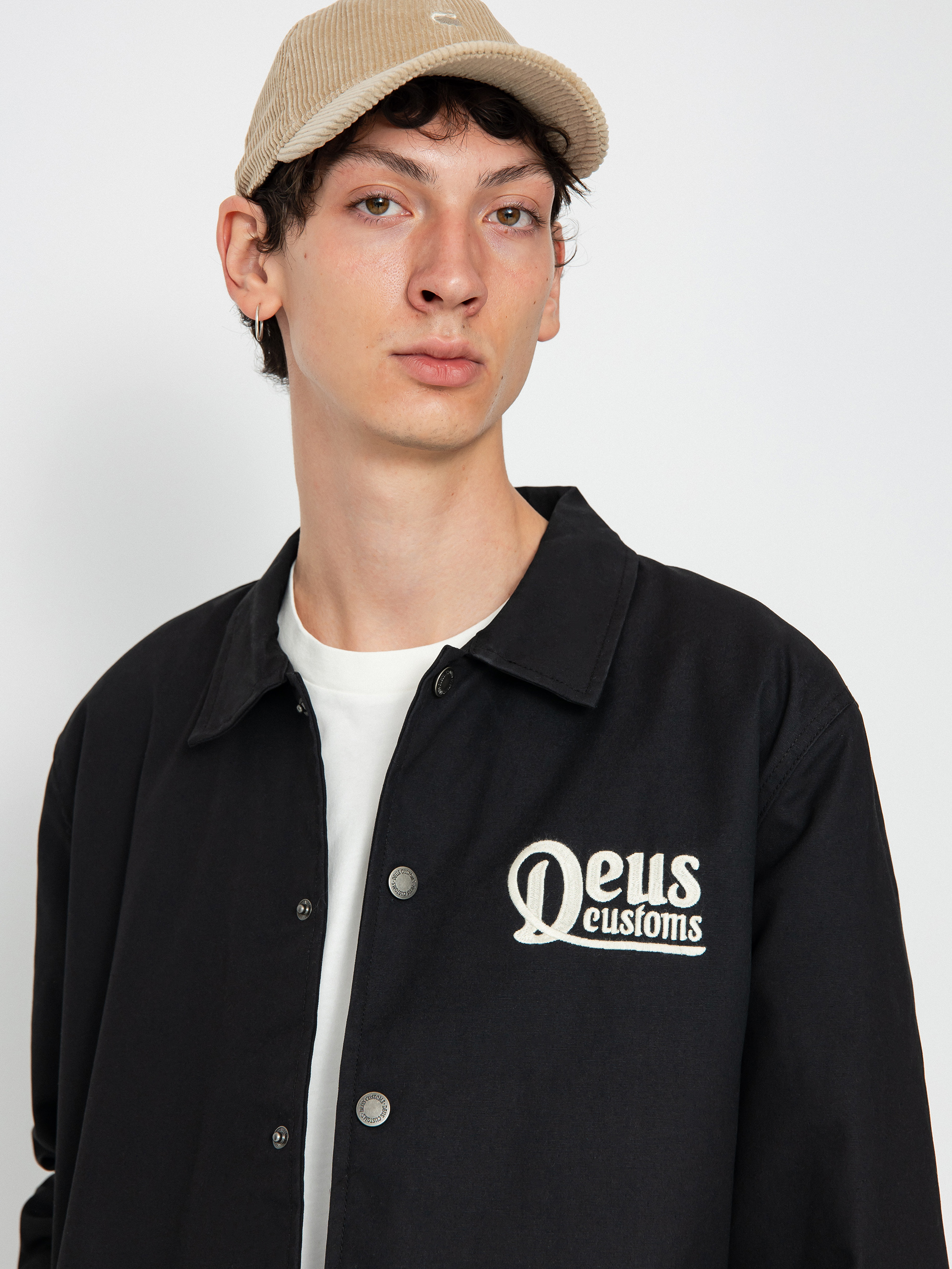 Bunda Deus Ex Machina Breeze Coach (black)