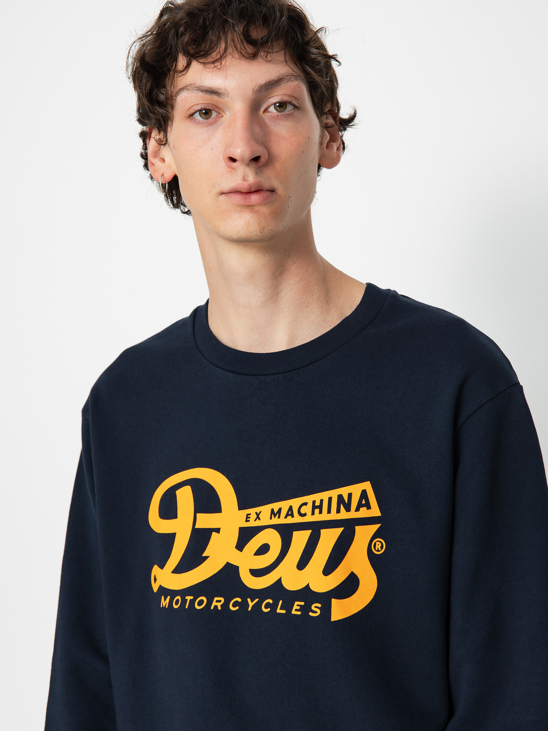 Mikina Deus Ex Machina Relief Crew (navy)