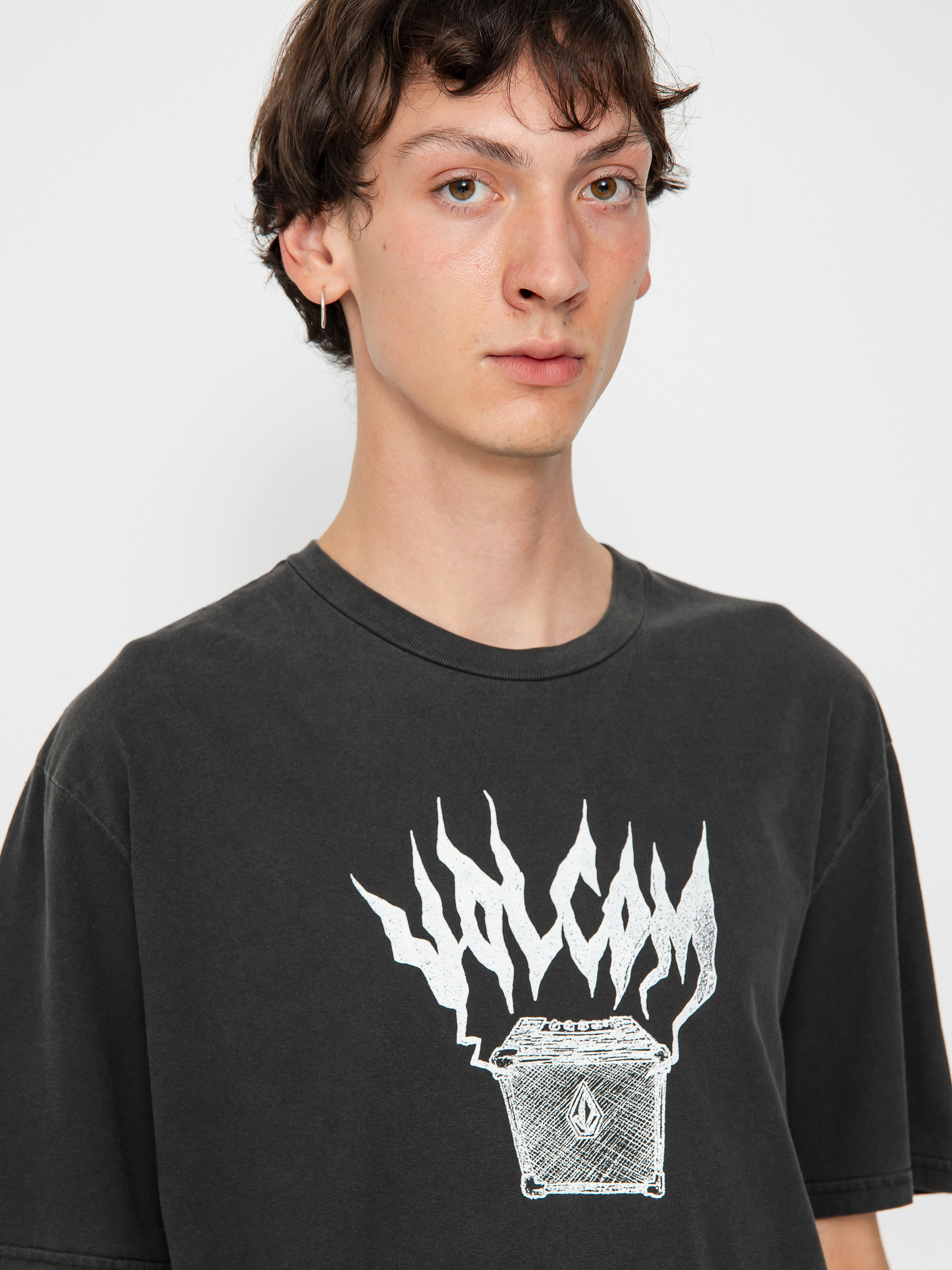 Tričko Volcom Amplified Stone Pw (black)