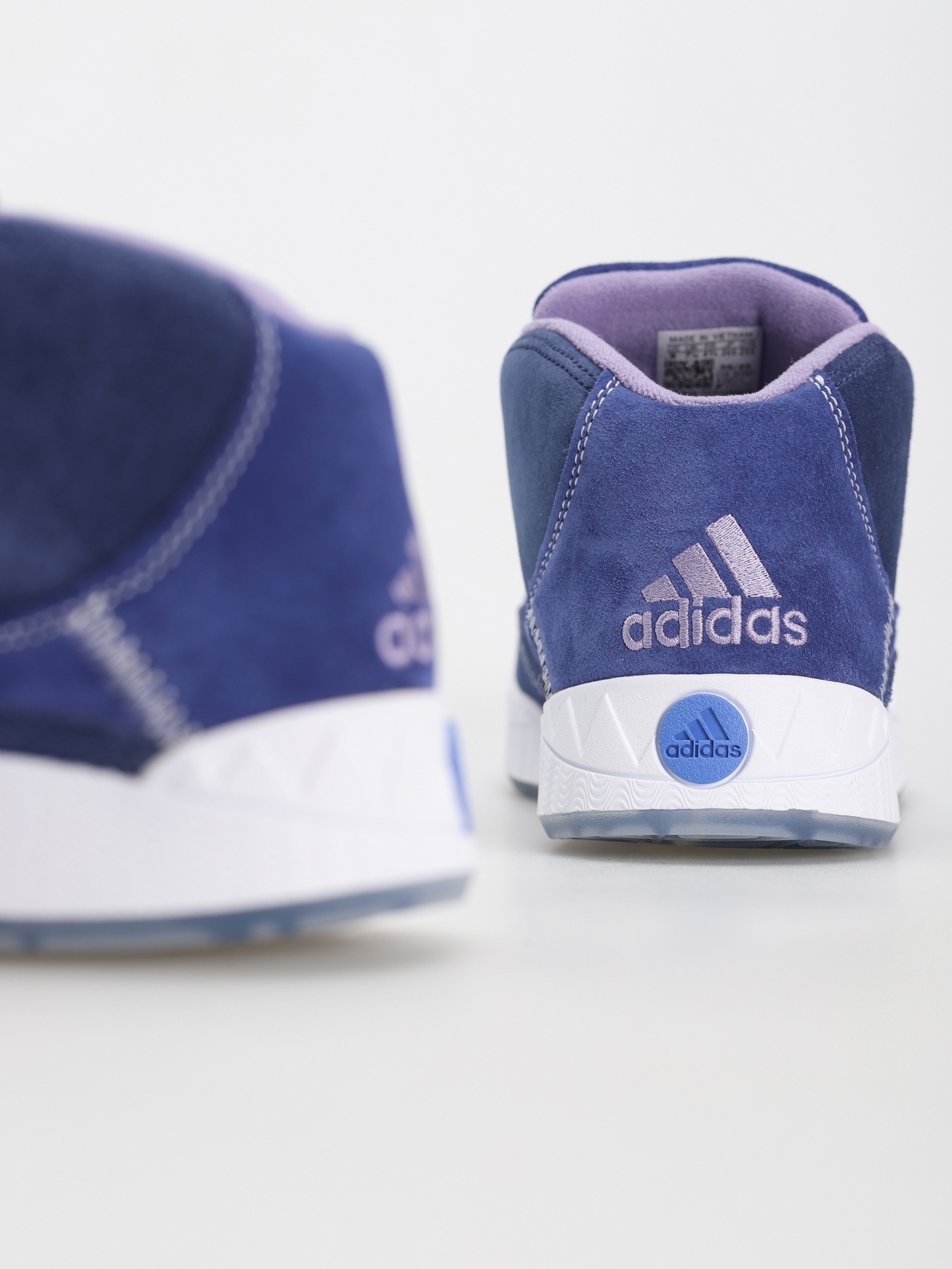 Topánky adidas Adimatic Mid X Maite Steenhoudt (victory blue/magic lilac/dark blue)