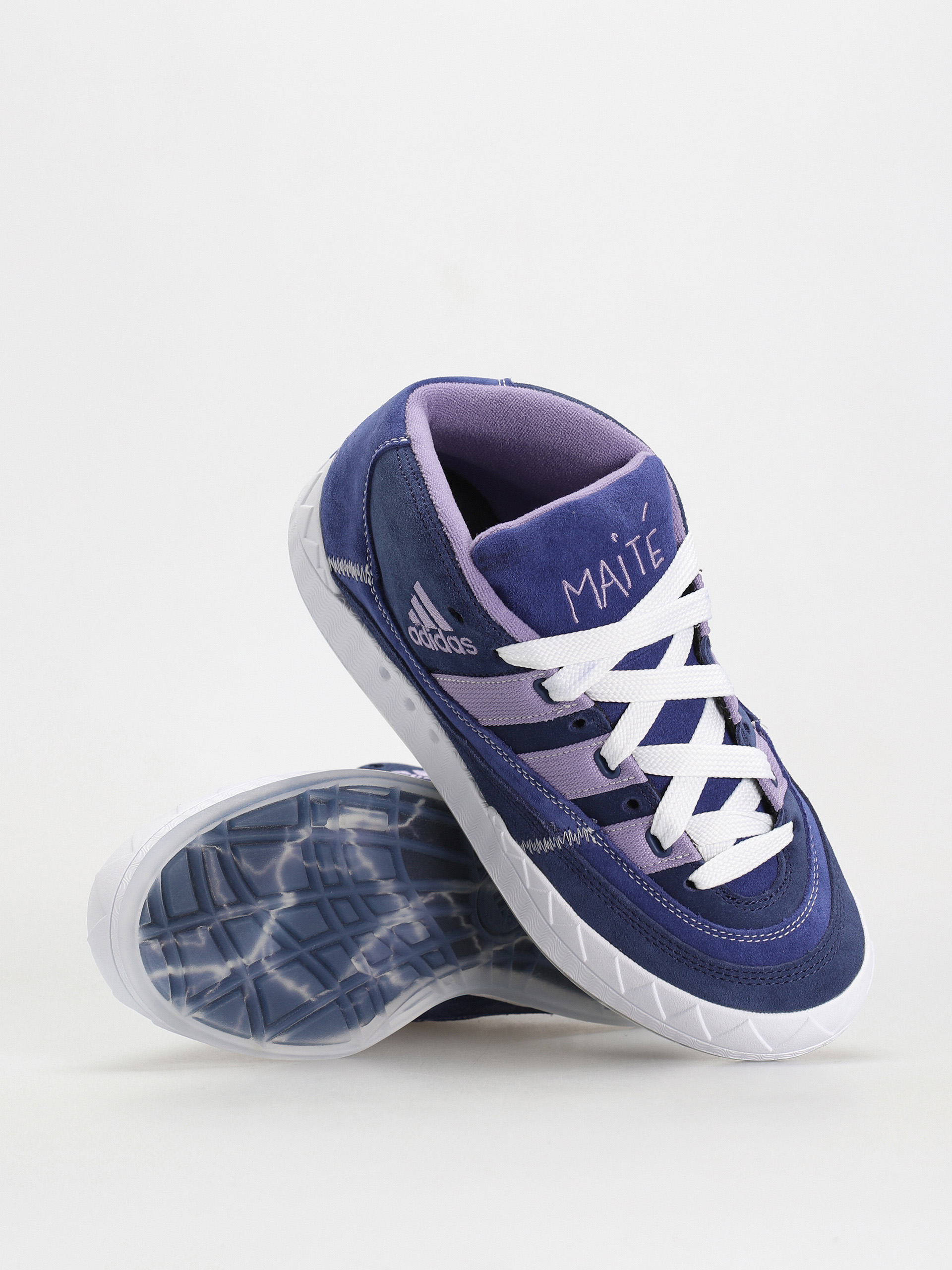 Topánky adidas Adimatic Mid X Maite Steenhoudt (victory blue/magic lilac/dark blue)