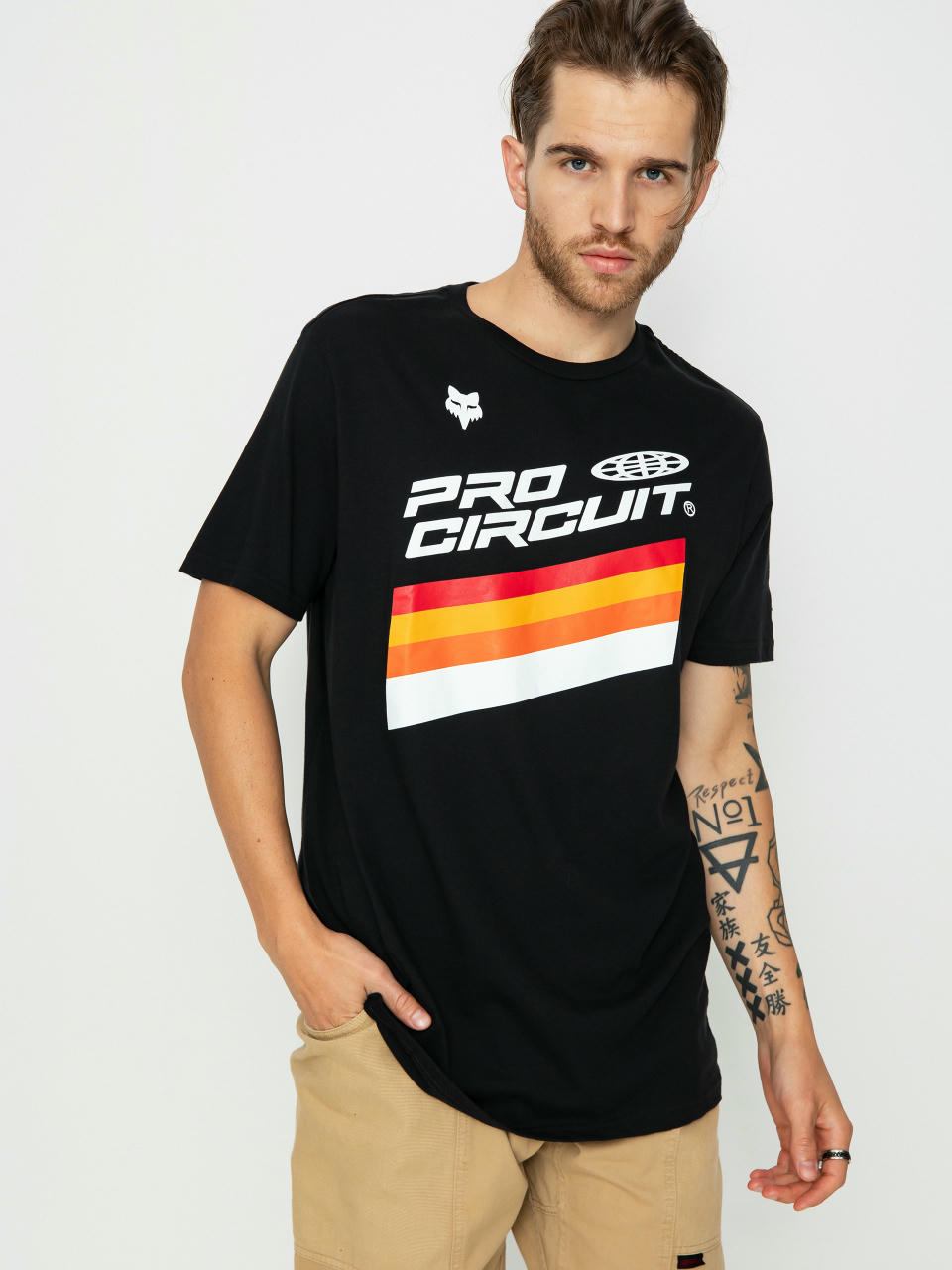 Tričko Fox Pro Circuit (black)