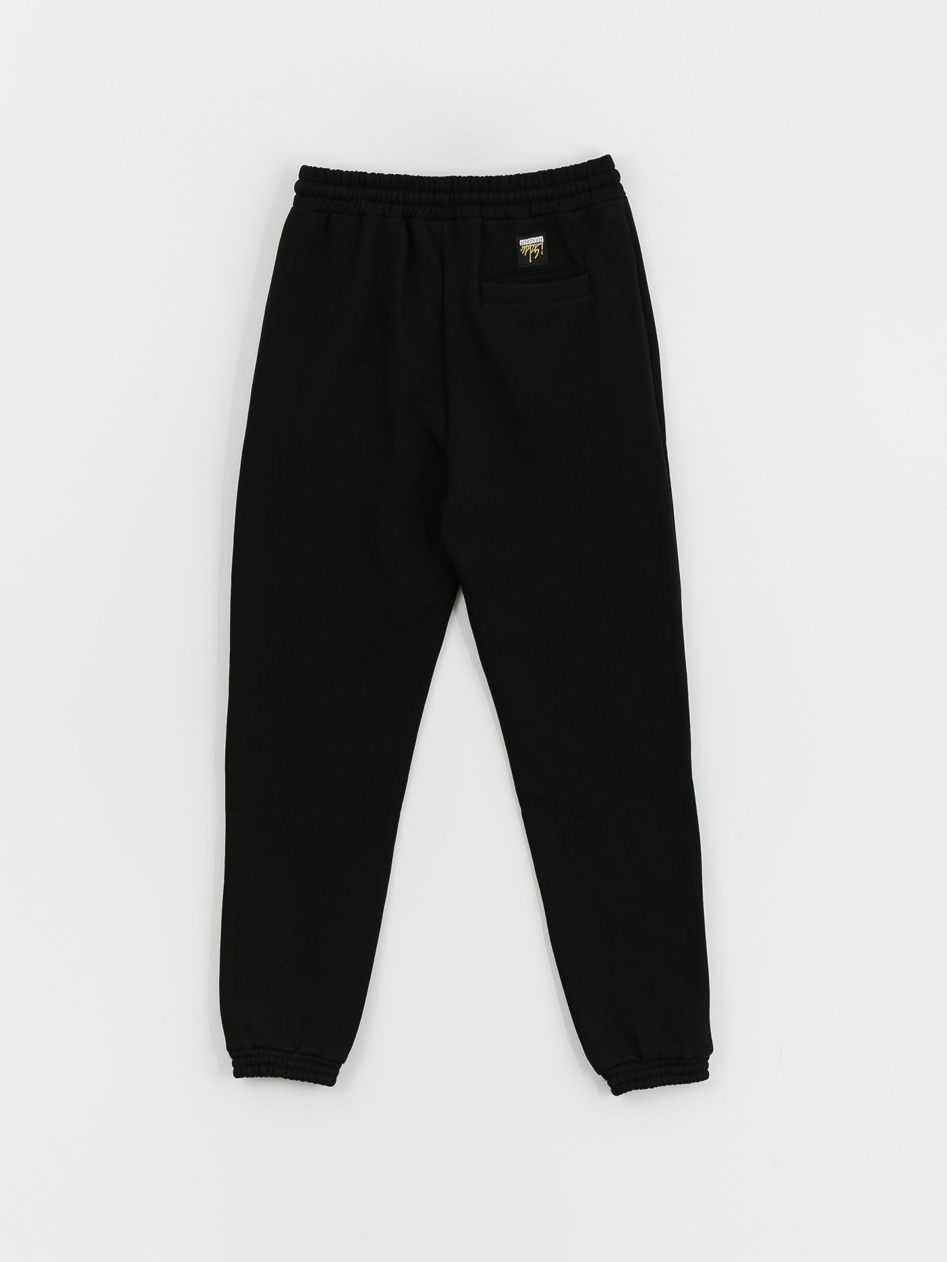 Nohavice MassDnm Patch Straight Fit (black)