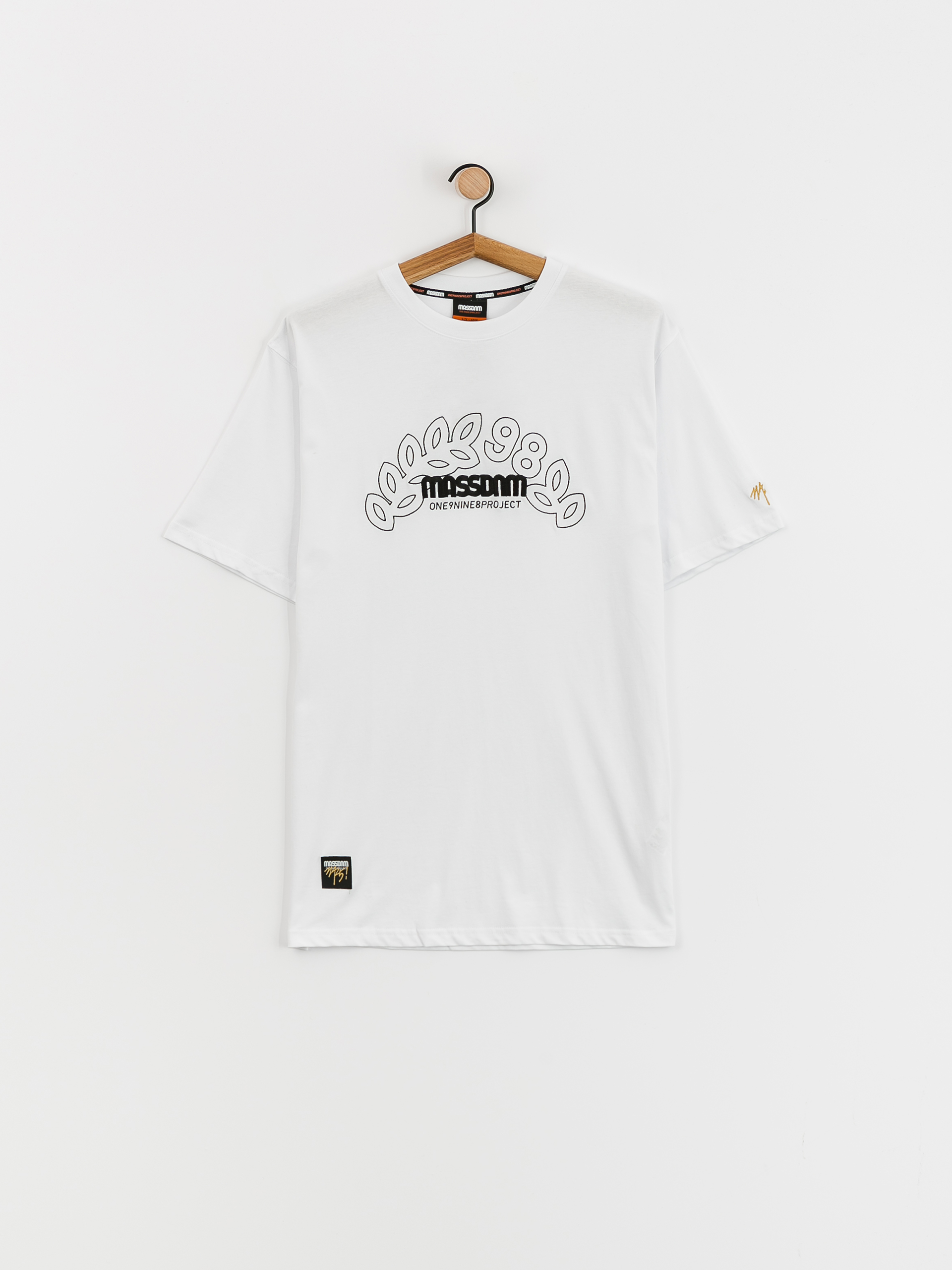 Tričko MassDnm Leafs (white)