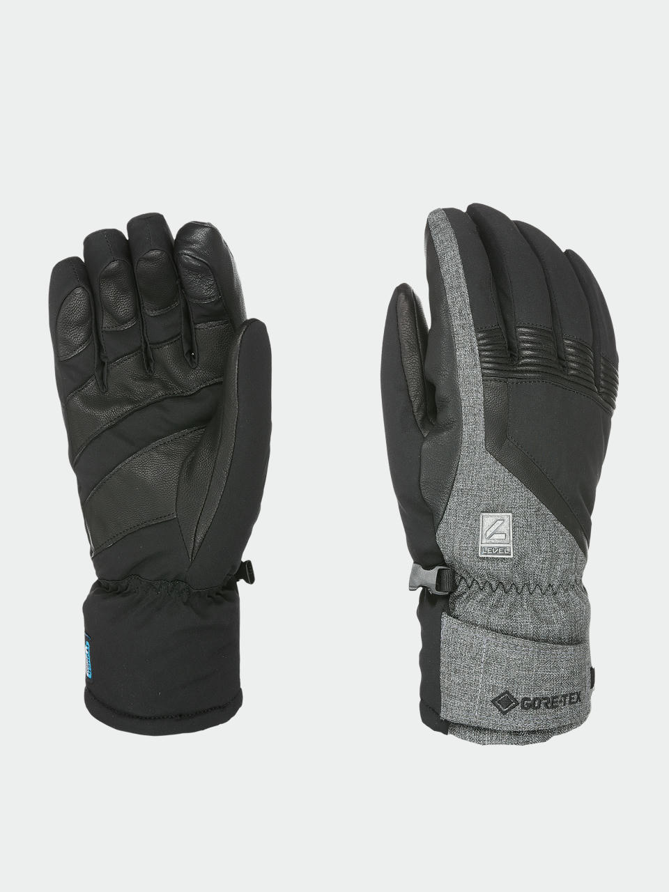 Rukavice Level I Super Radiator Gore Tex (black grey)